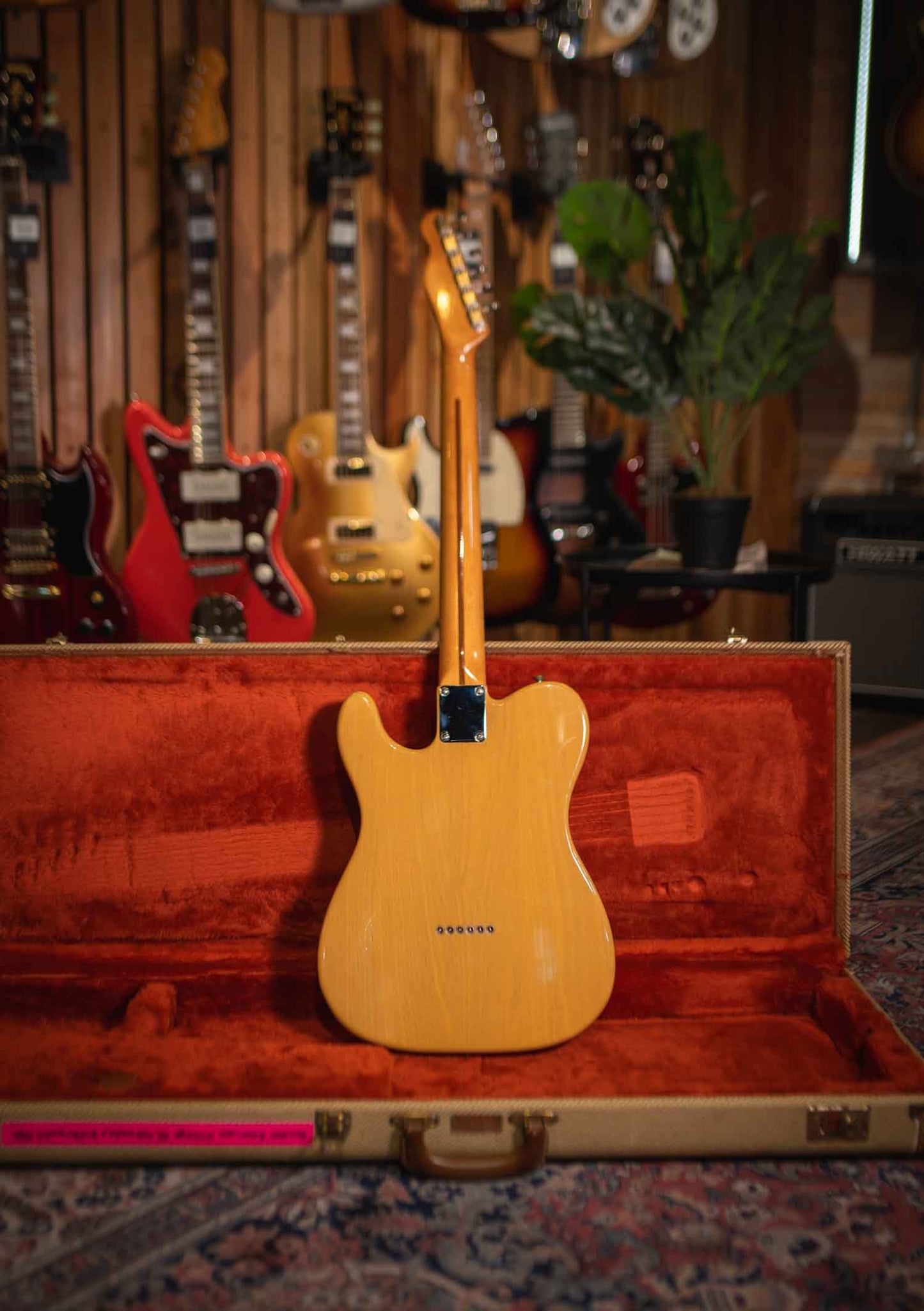 Fender American Vintage 52 Telecaster Butterscotch blonde usada año 1982 - Guitarra eléctrica