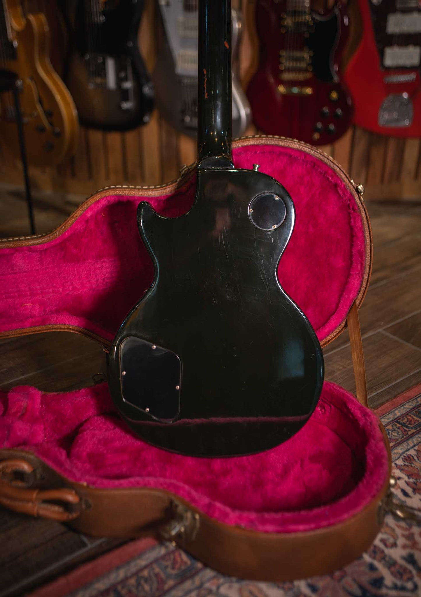Gibson Les Paul Standard Ebony Made in USA, usado año 1995 - Guitarra eléctrica