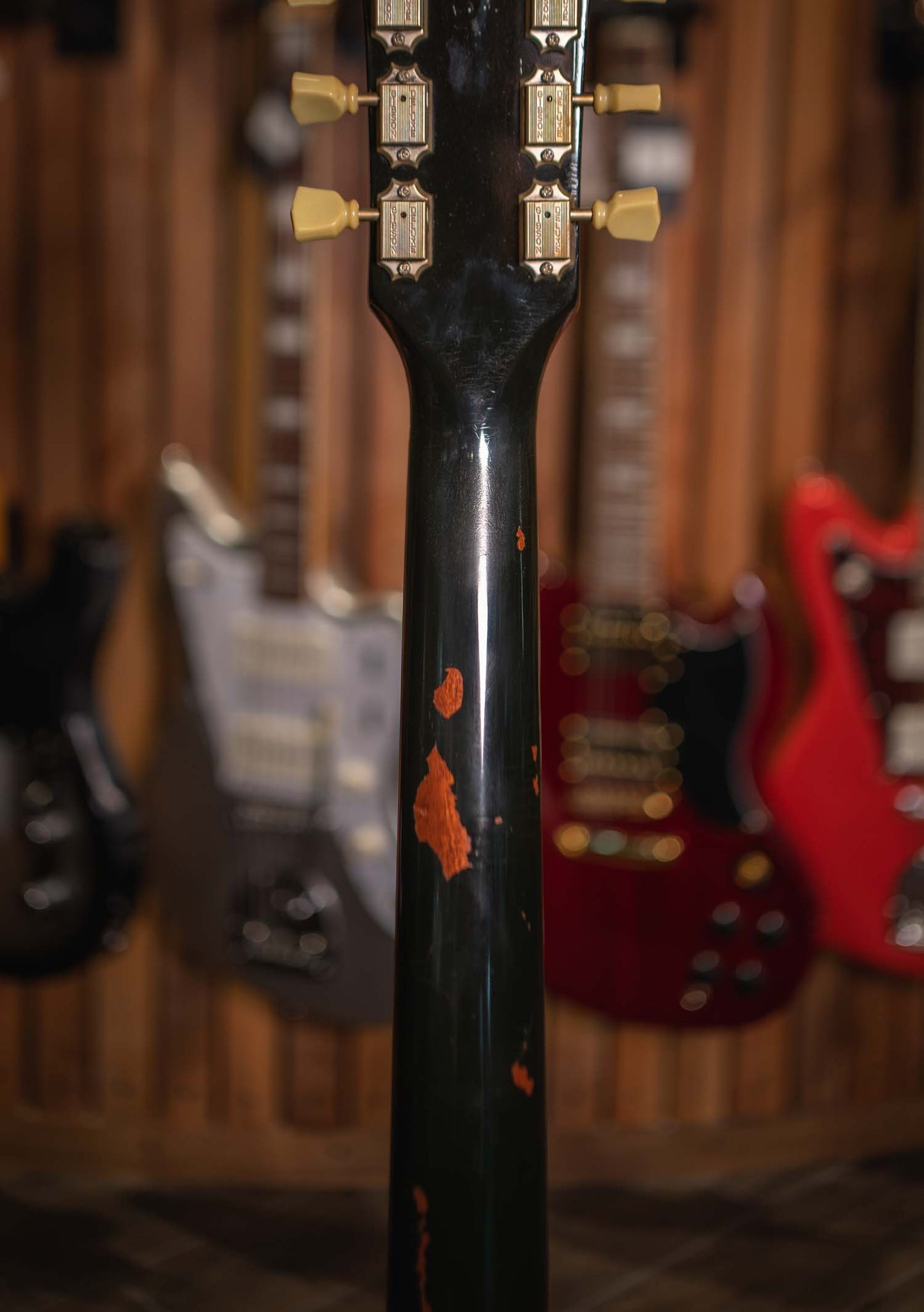 Gibson Les Paul Standard Ebony Made in USA, usado año 1995 - Guitarra eléctrica
