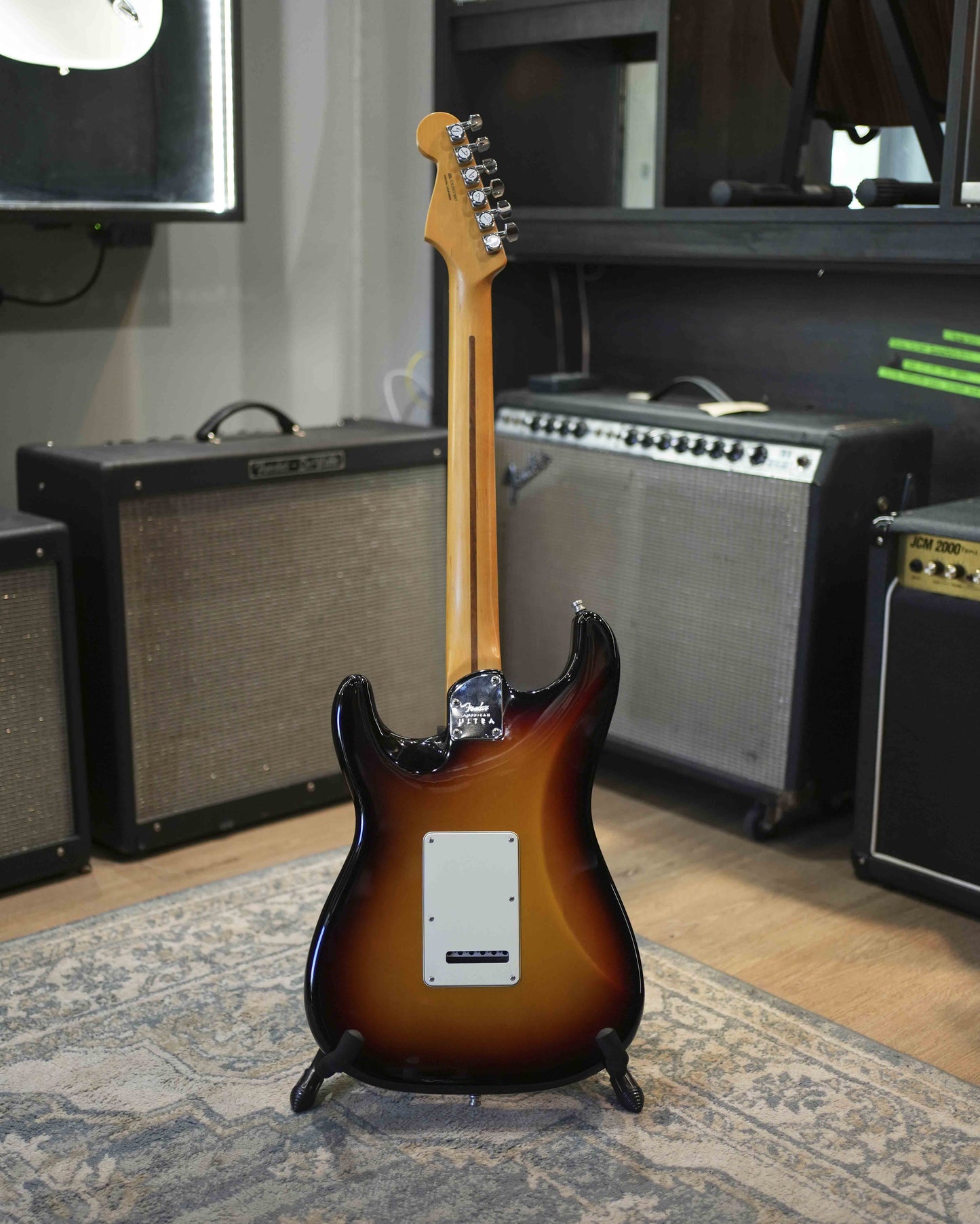 Fender American Ultra Stratocaster® HSS Ultraburst año 2020 - Guitarra eléctrica