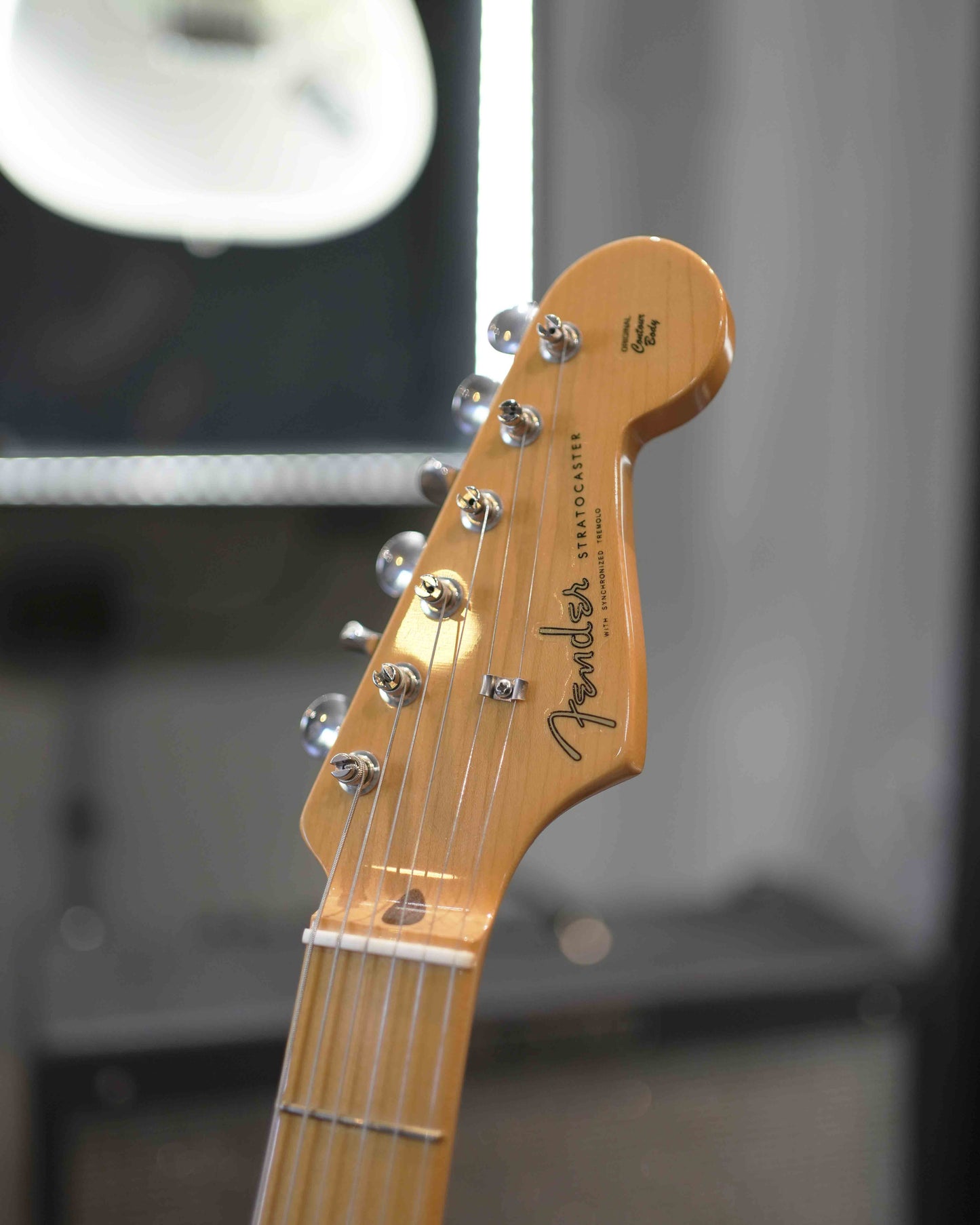 Fender American Original '50s Stratocaster® año 2020 White Blonde - Guitarra eléctrica