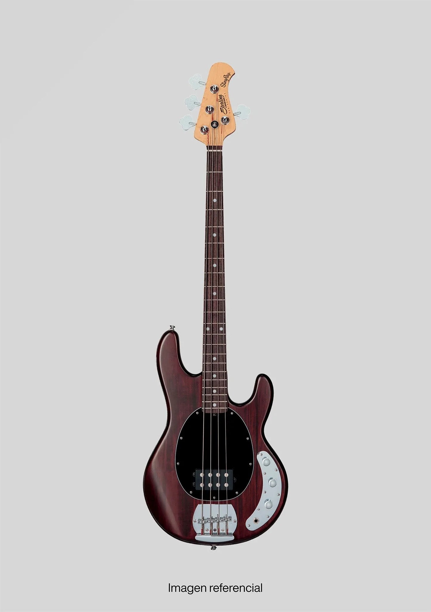 Sterling Stringray Sub Series RAY4 Walnut Satin usado (incluye hardcase) - Bajo eléctrico