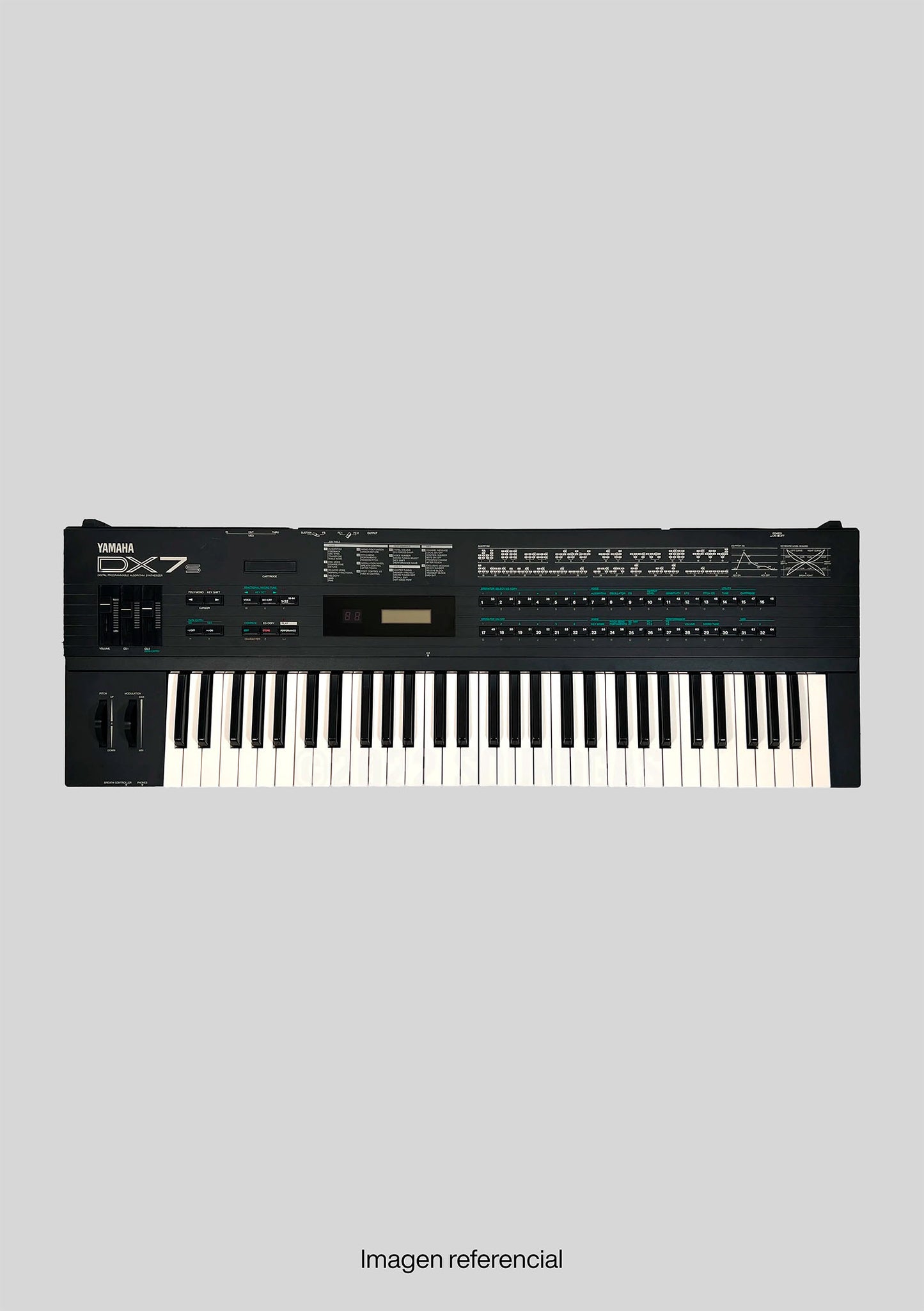 Yamaha DX7s usada - Sintetizador