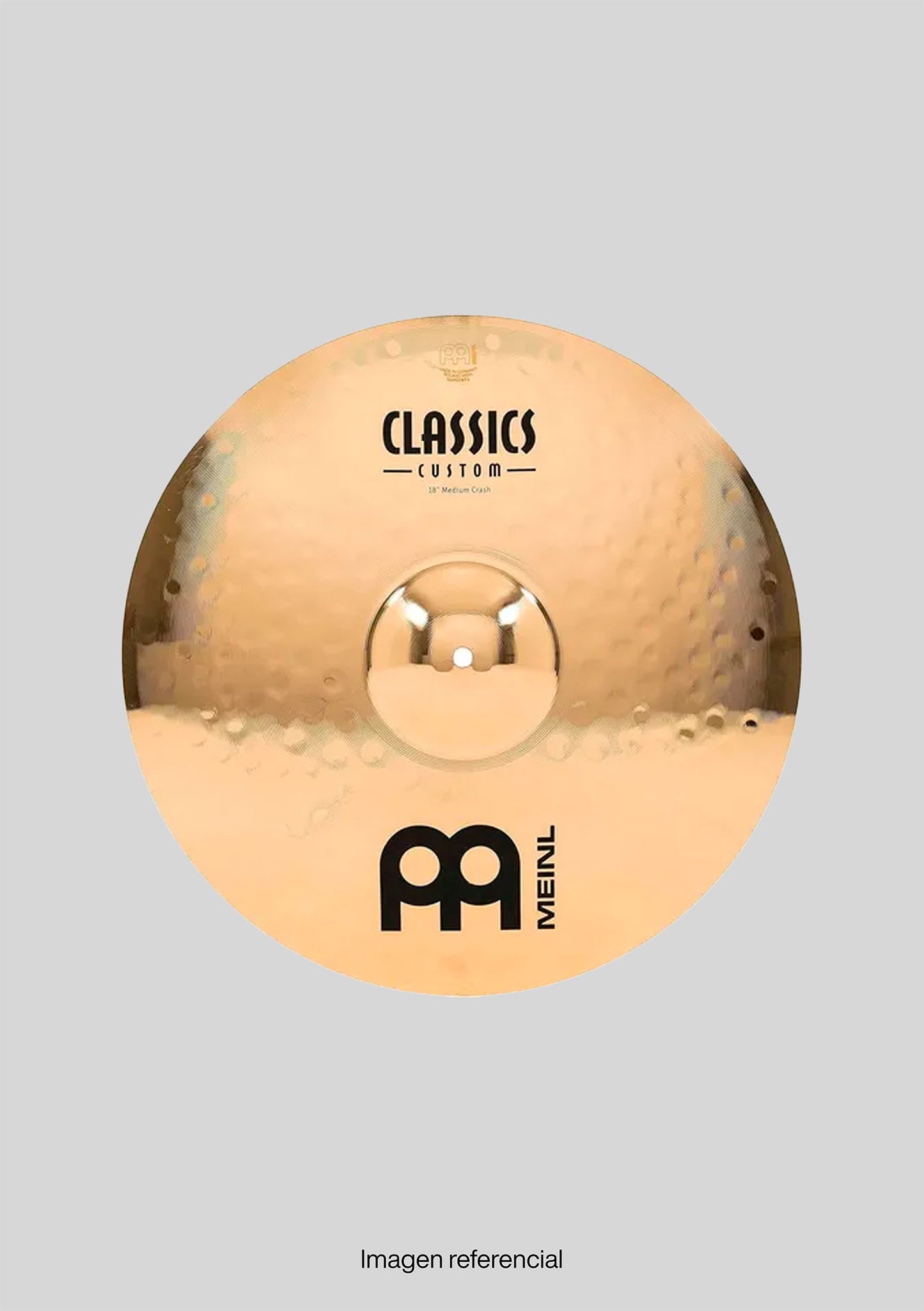 Meinl Classics Custom 18" Medium Crash usado - Platillo