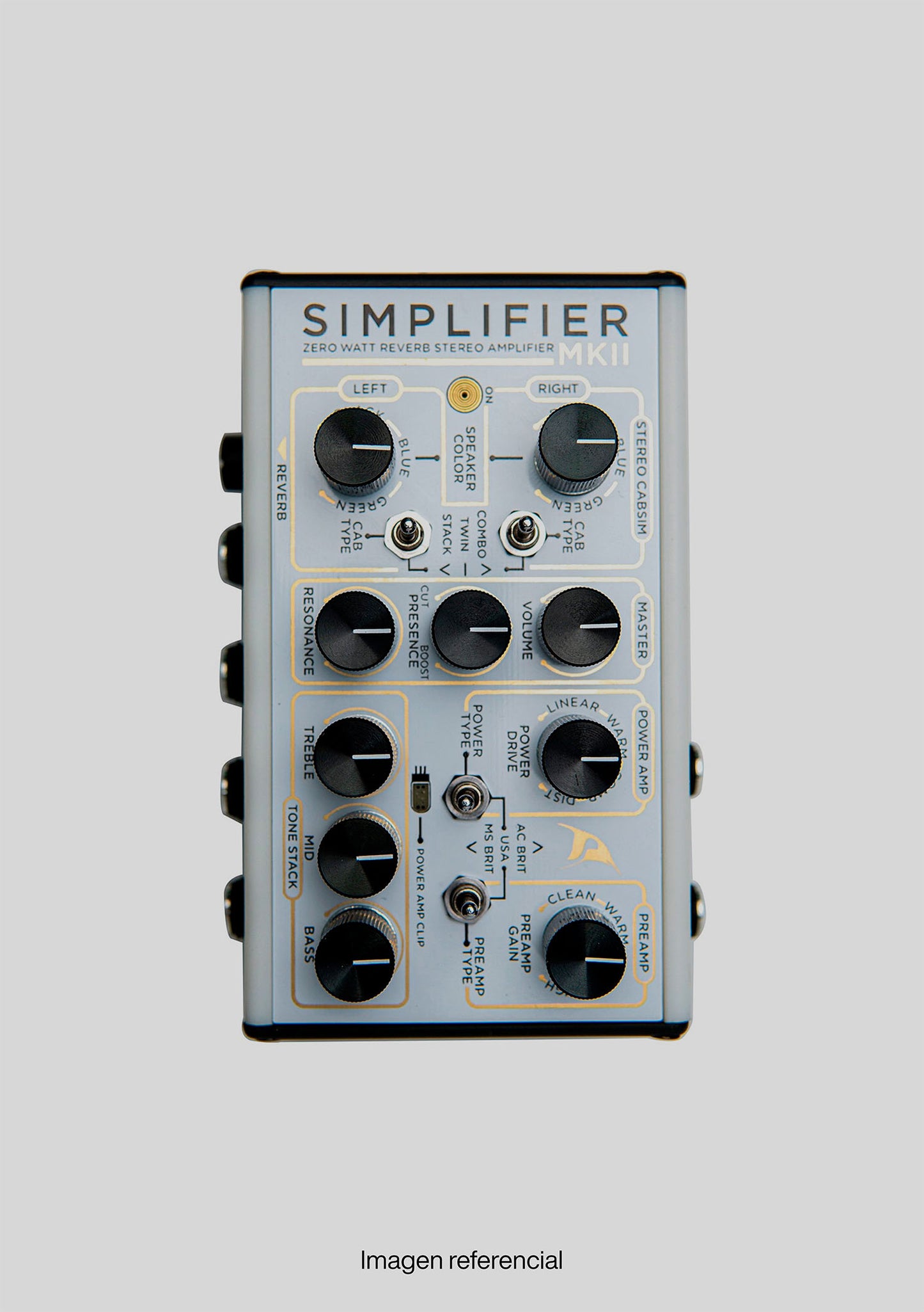 DSM Humboldt Simplifier MKII - Preamplificador para guitarra eléctrica