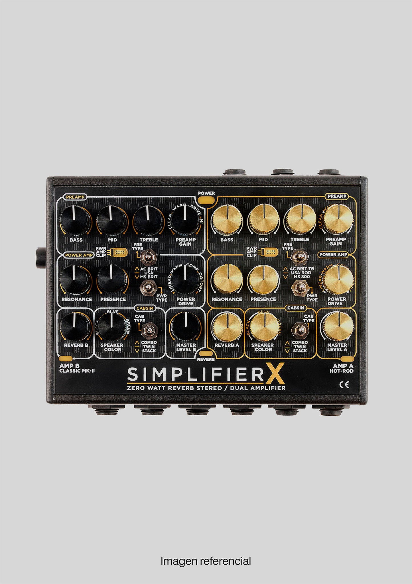 DSM Humboldt Simplifier X - Preamplificador para guitarra eléctrica