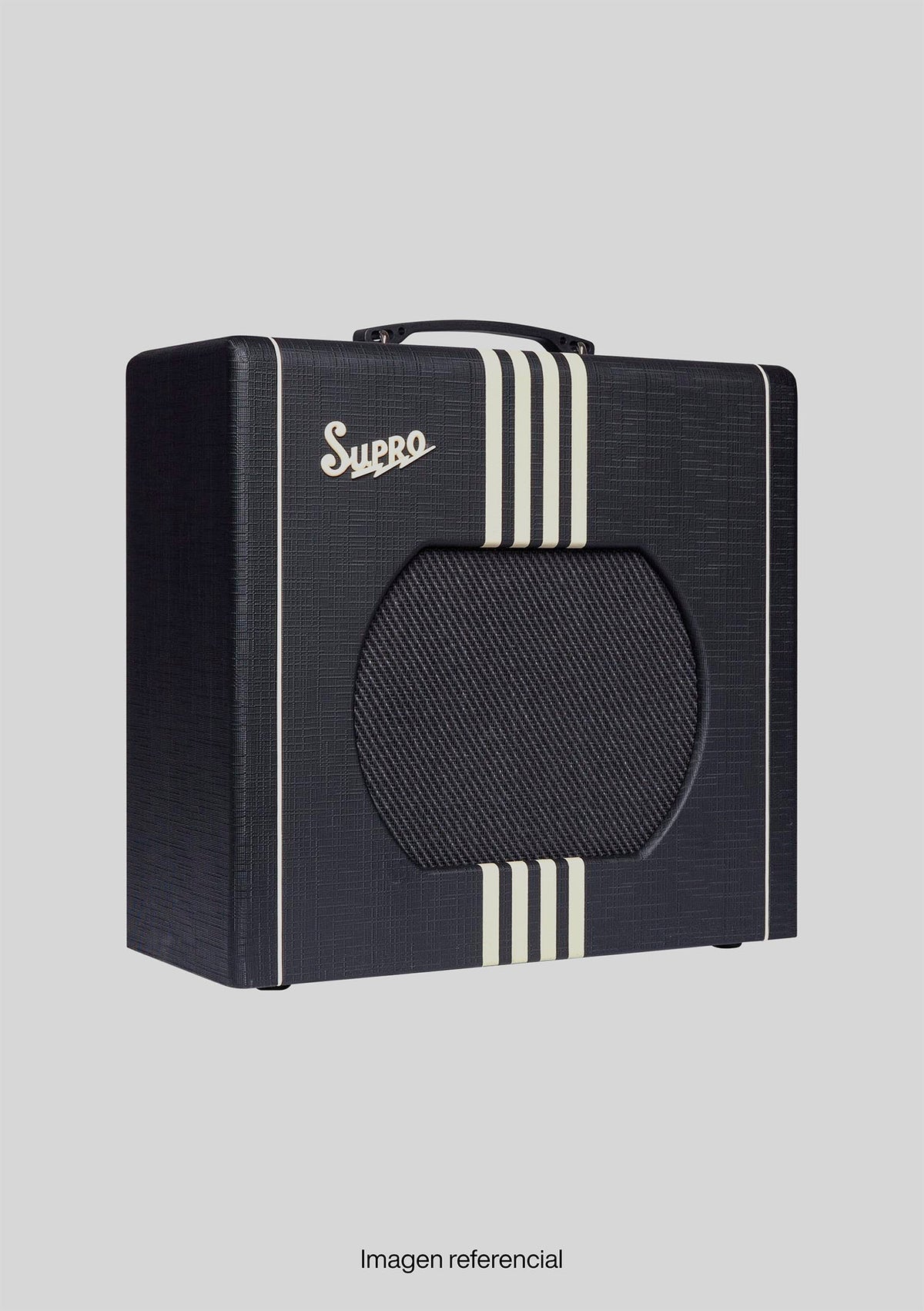Supro Delta King 12 Black and Cream, 15 watts 1x12 - Amplificador de guitarra