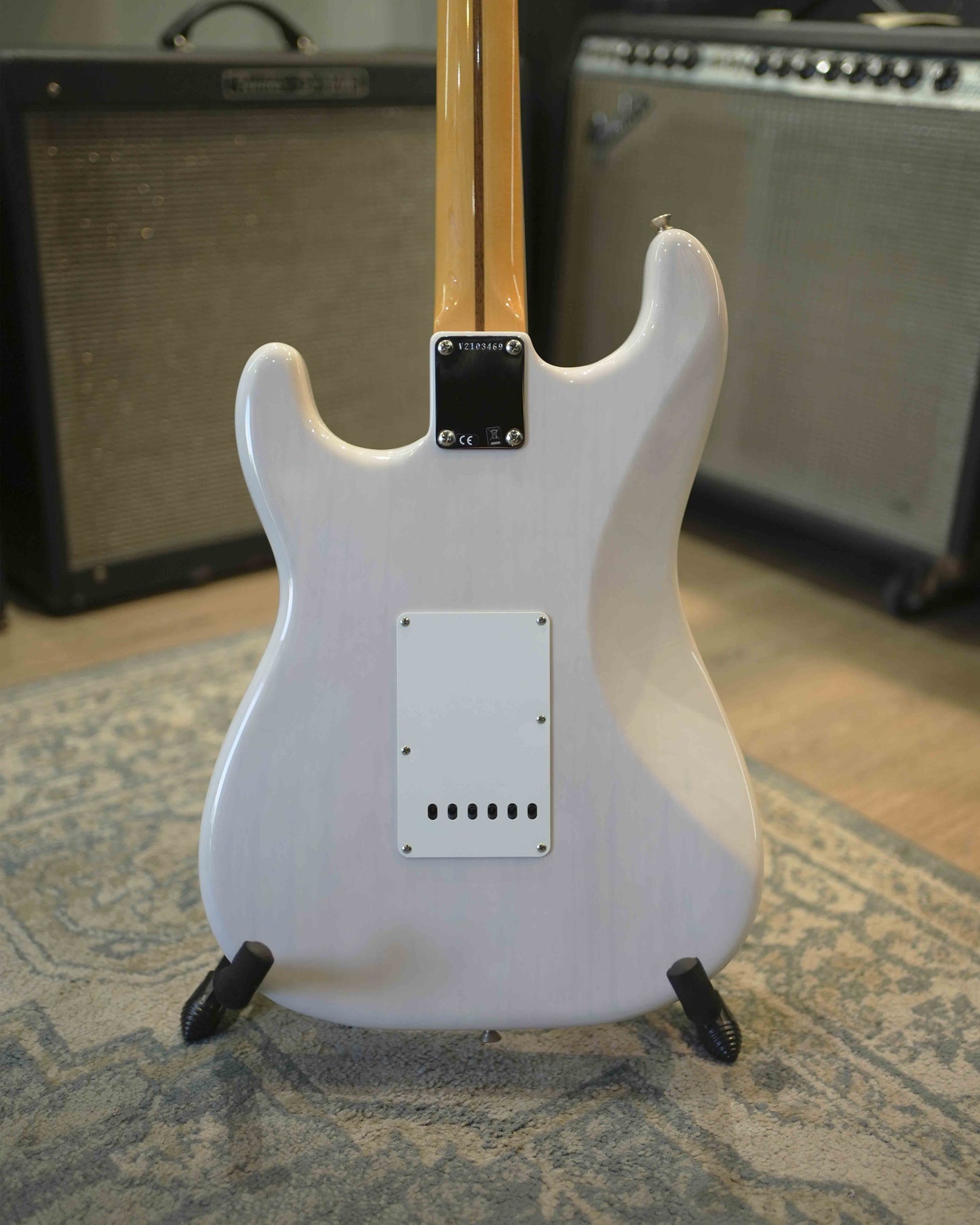 Fender American Original '50s Stratocaster® año 2020 White Blonde - Guitarra eléctrica