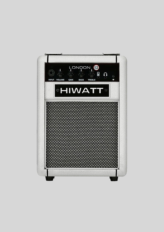 Hiwatt London 12WHT color blanco - 12 watts - Amplificador de guitarra