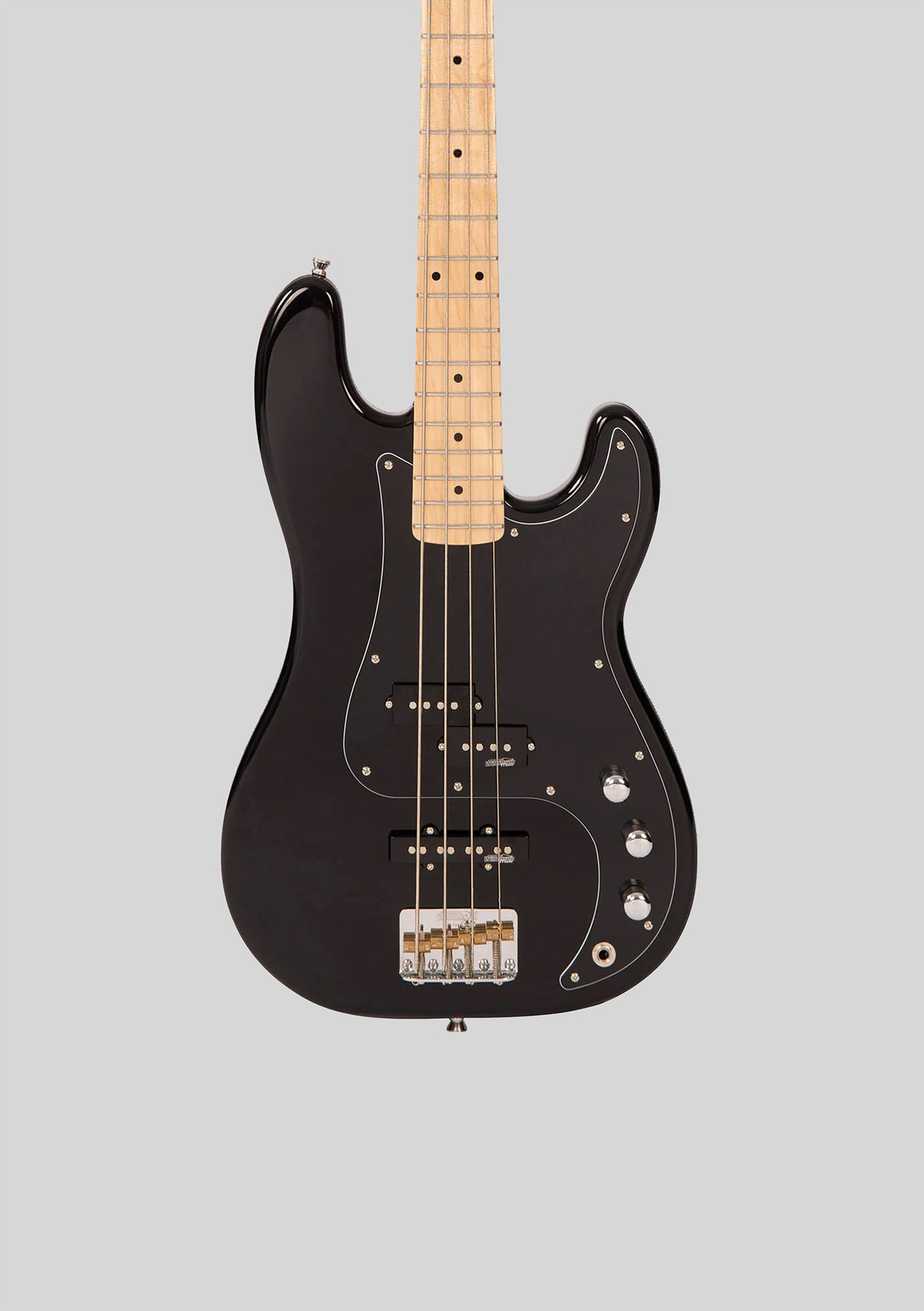 Bajo eléctrico Vintage V42 ReIssued - Boulevard Black - Hardware Wilkinson