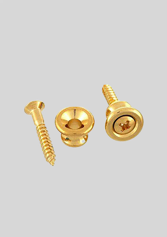 Broches Gibson - Tope para Correa de Guitarra color:BRASS
