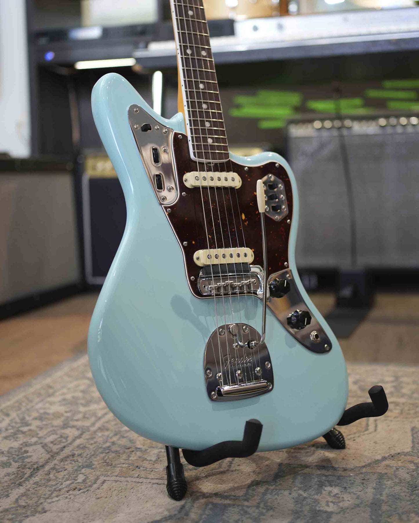 Fender American Original ´60s Jaguar Daphne Blue año 2021 usada - Guitarra eléctrica