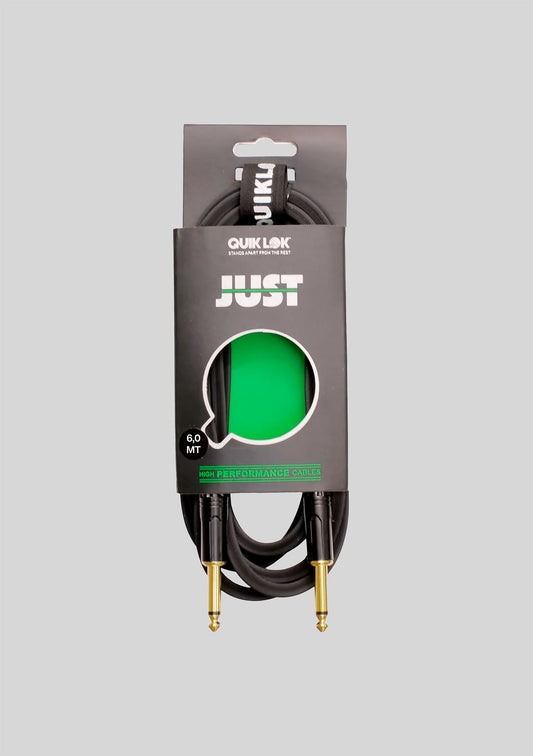 Cable Instrumento 1/4 (RECTO-RECTO) Quick Lok JJ-6 - 6 metros