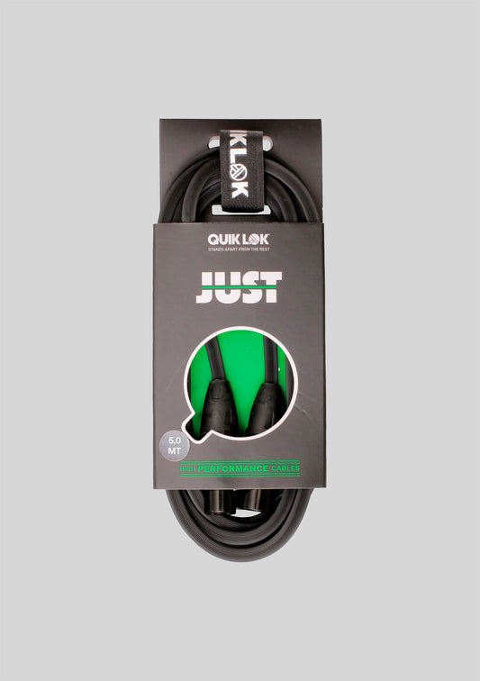 Cable Microfono XLR Quick Lok JUST MF-5 - 5 metros