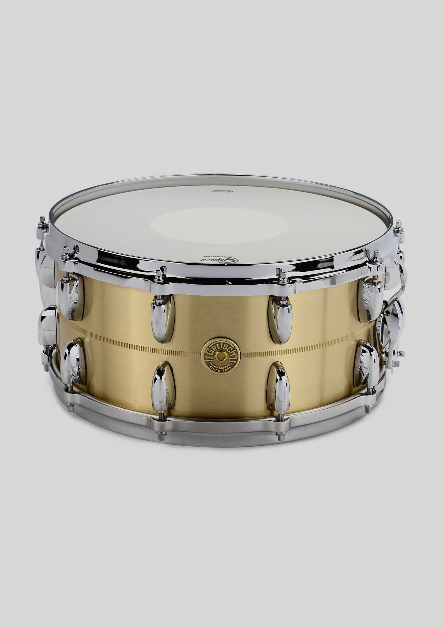 Caja Gretsch Drums USA Bell Brass - 6.5 inches x 14 inches, Brushed