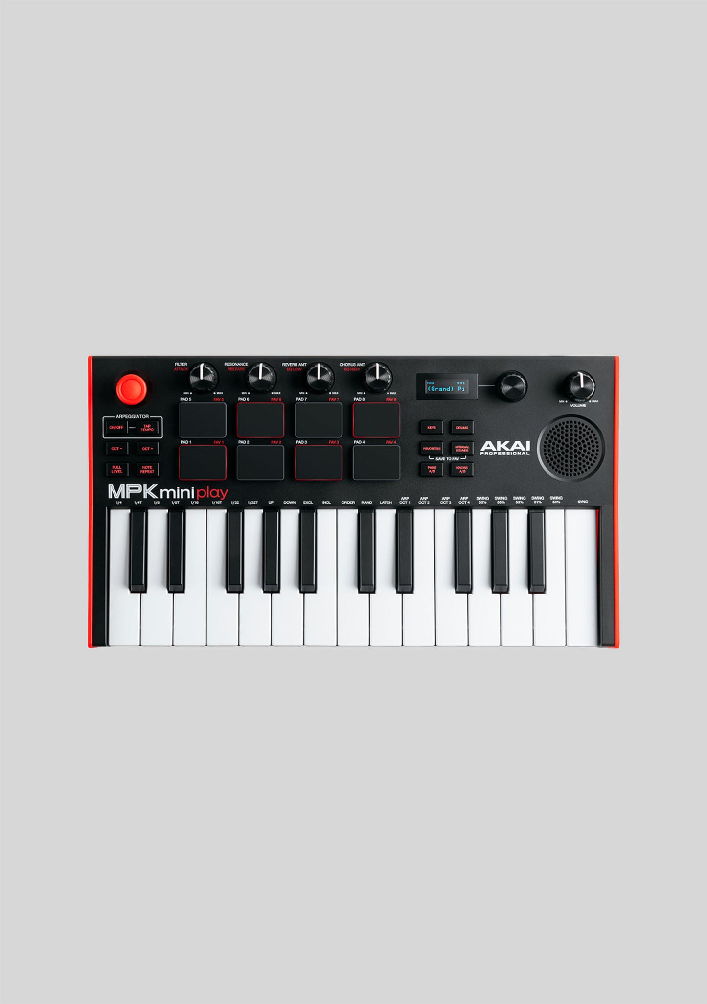 Controlador Midi Akai MPK Mini Play MK3
