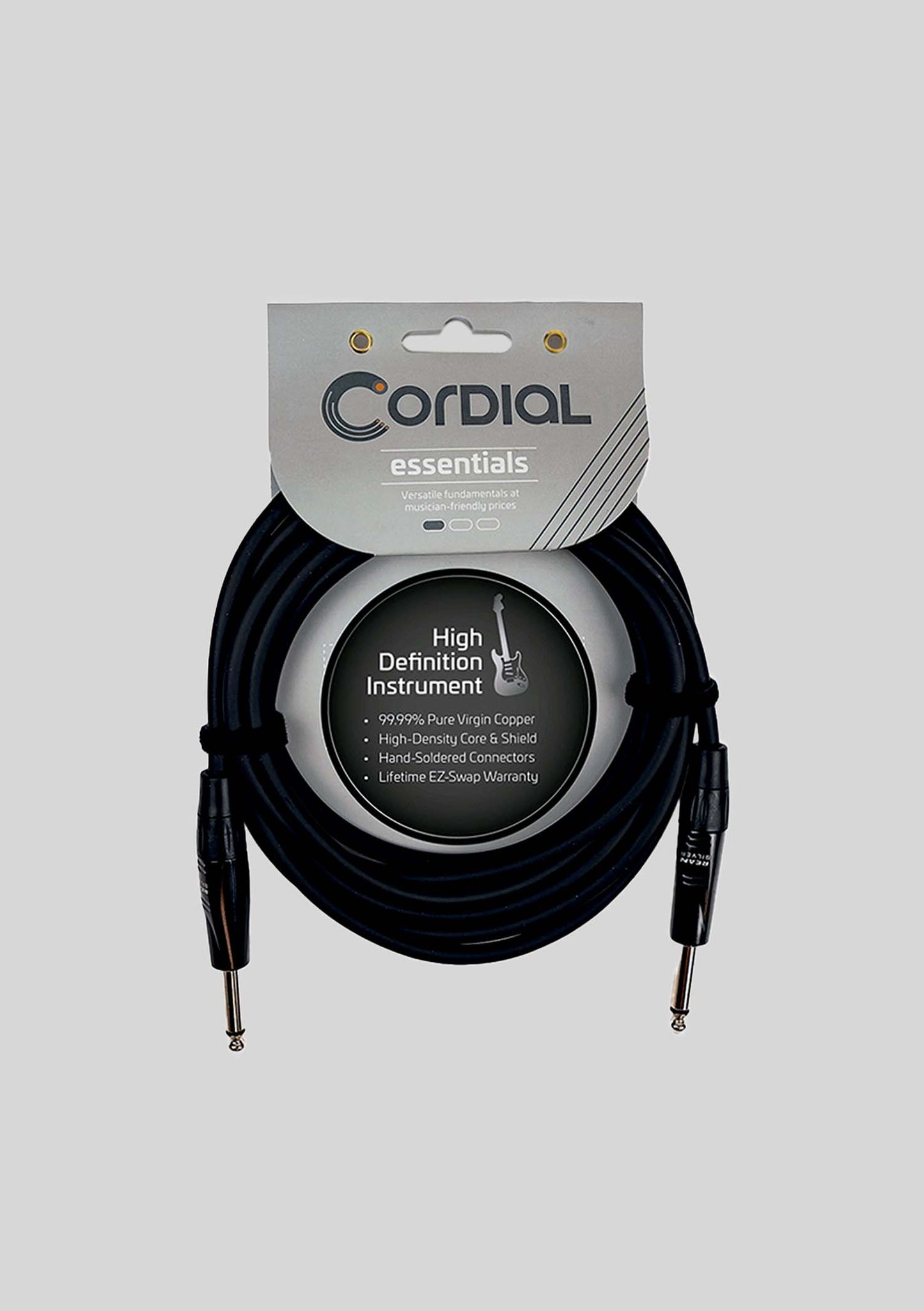 Cable de instrumento TS Cordial CCI15PP Cable Plug-Plug TS 1.5 Mts