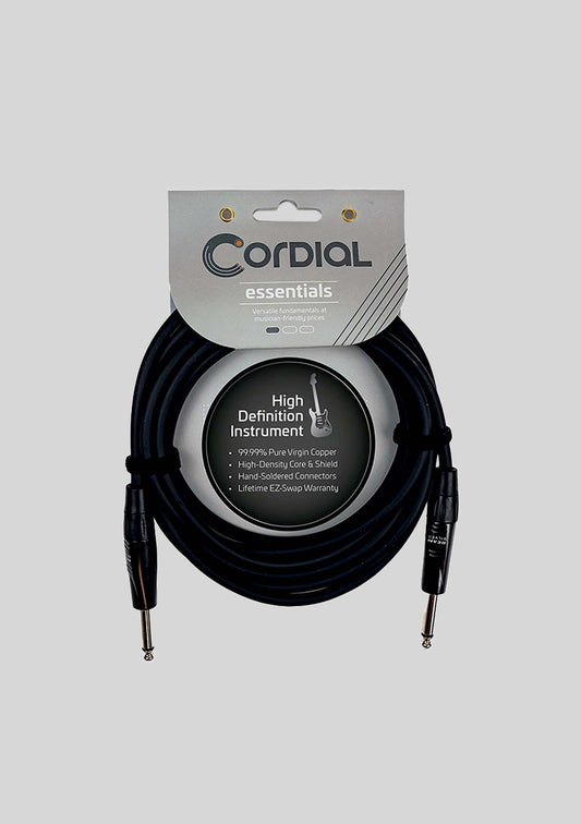 Cable de instrumento TS Cordial CCI15PP Cable Plug-Plug TS 1.5 Mts