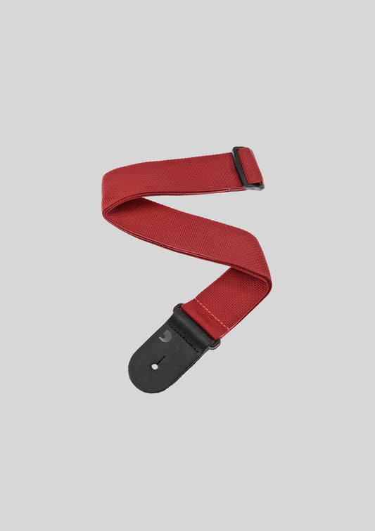 Correa guitarra o bajo Daddario 50mm PolyPro - color rojo
