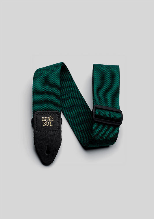 Correa guitarra o bajo Ernie Ball Forest Green Polypro P04050