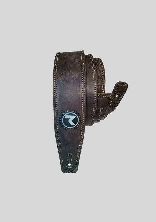 Correa guitarra o bajo VINTAGE 2 Dark Brown - Raven Straps