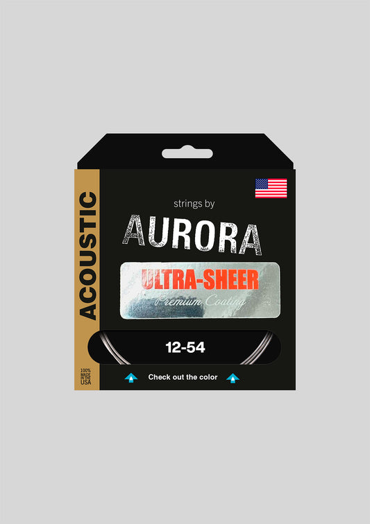 Cuerda Guitarra Acústica Aurora 12-54 Clearcoat