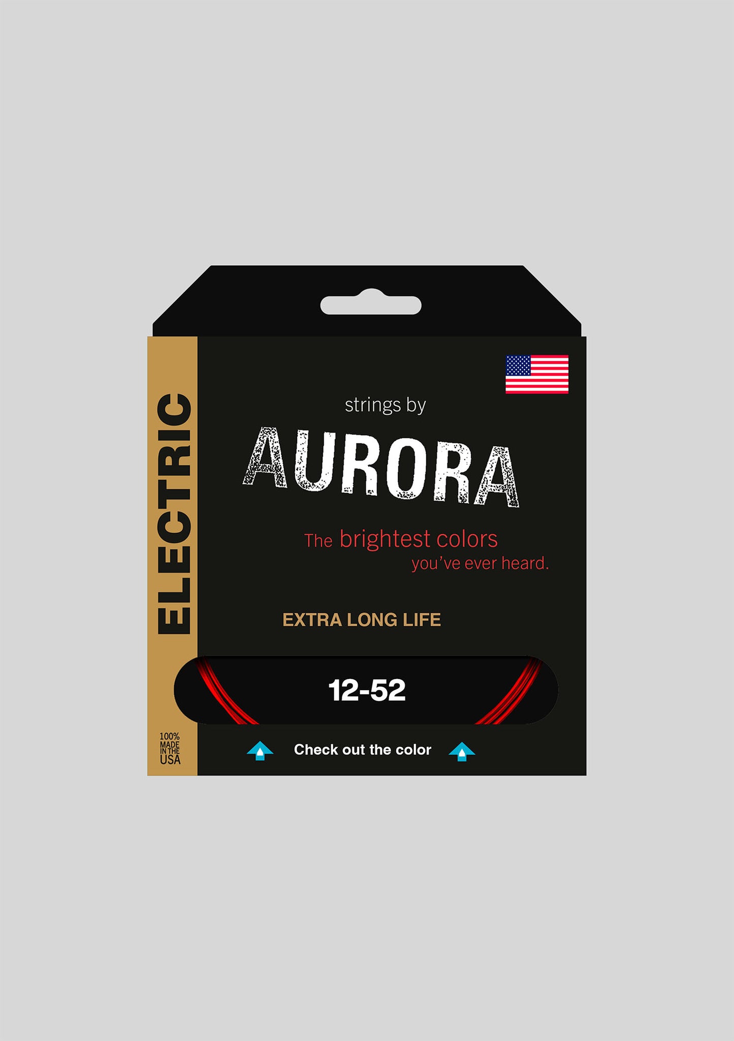 Cuerda Guitarra Eléctrica Aurora 12-52 Red