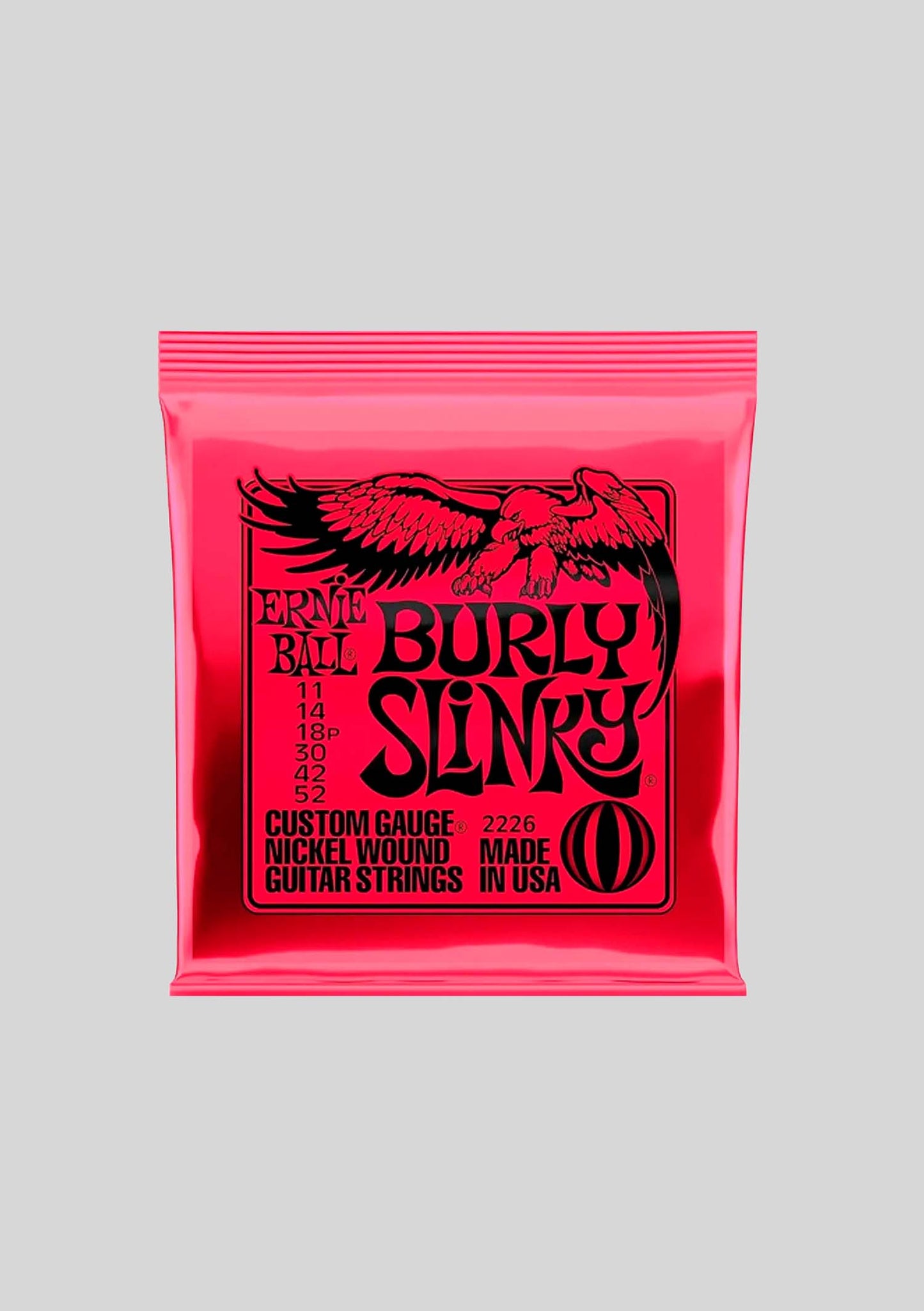 Cuerdas guitarra eléctrica Ernie Ball Burly Slinky 11-52 P02226