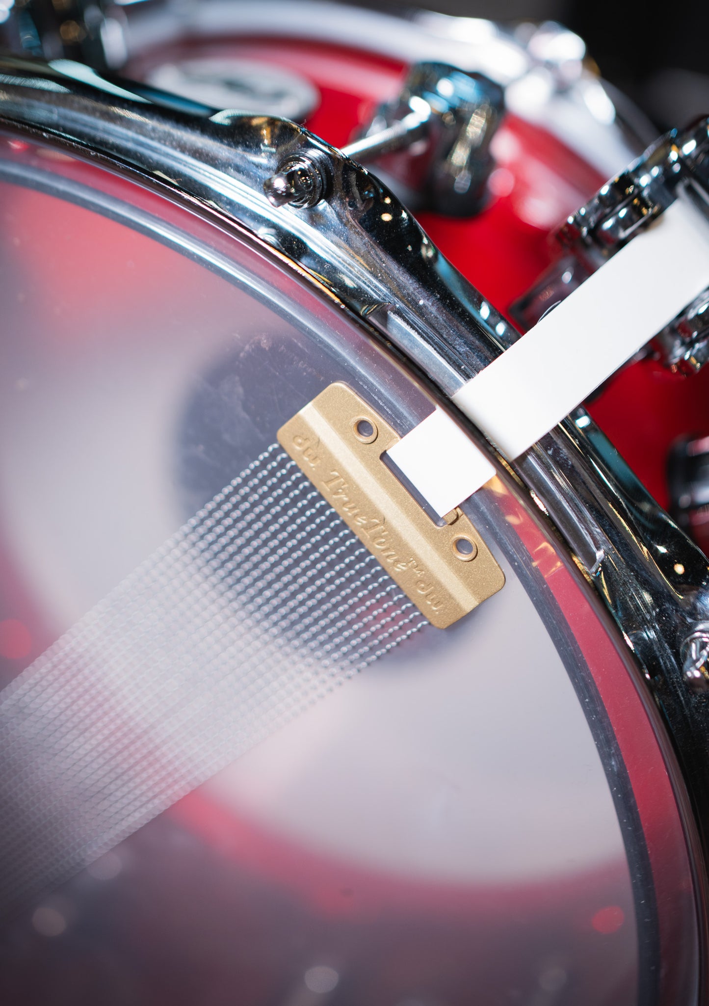 DW Design Series Acrylic Ruby 14x6.5 DDAC6514SSRG usada - Caja
