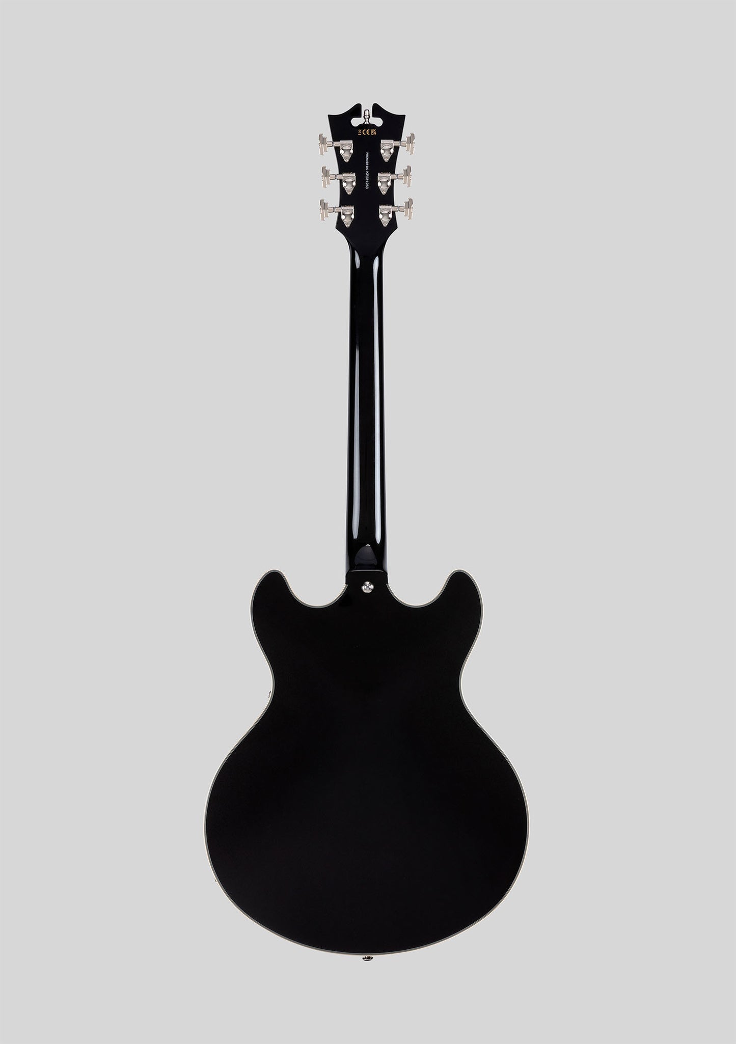D'Angelico Premier DC - Black Flake (incluye funda) - Guitarra eléctrica