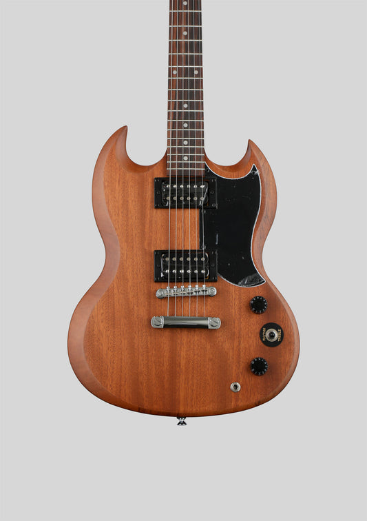 Epiphone SG Special Satin E1 Vintage Worn Walnut - Guitarra eléctrica
