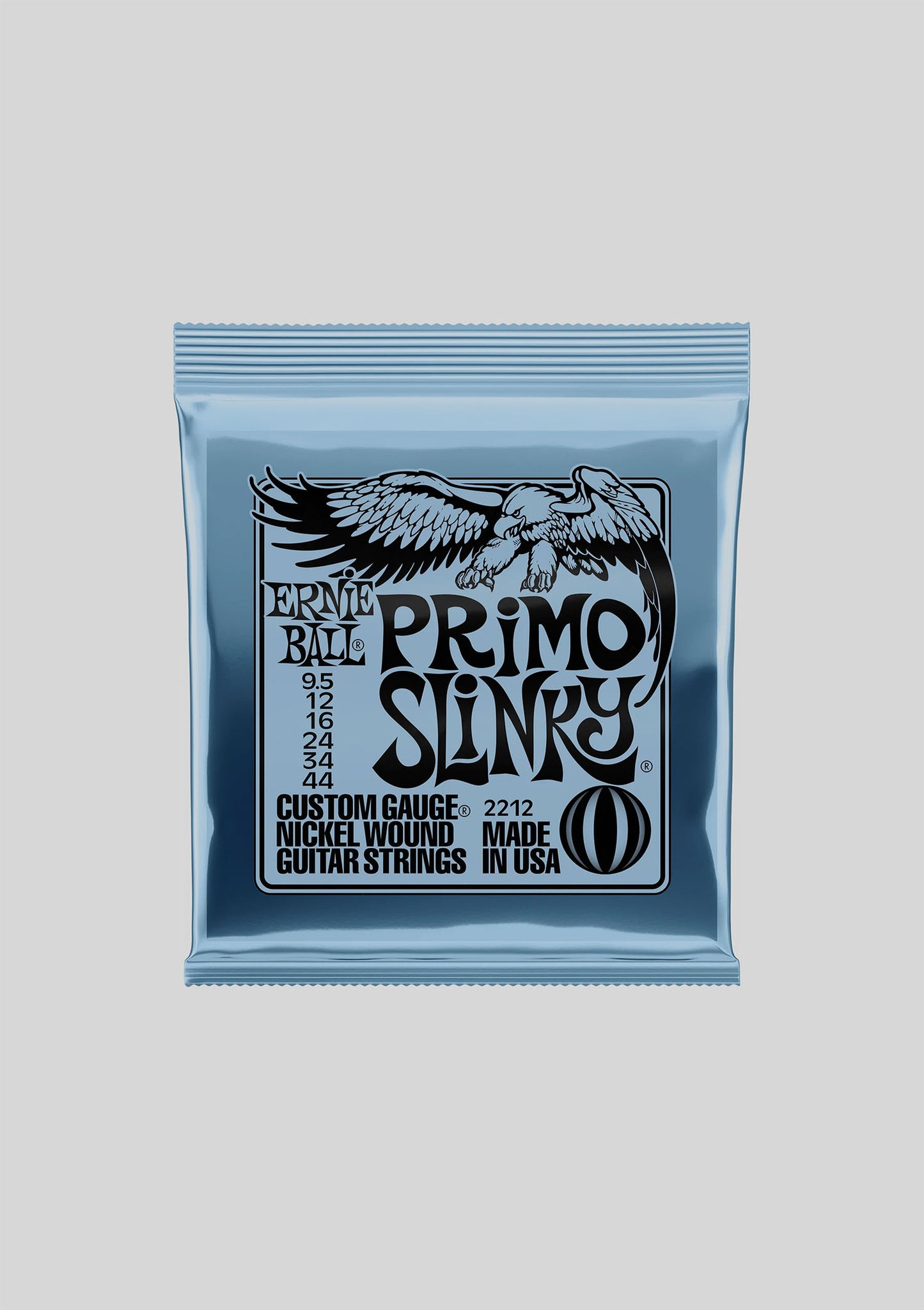 Cuerdas guitarra eléctrica Ernie Ball Primo Slinky Nickel Wound 9.5-46