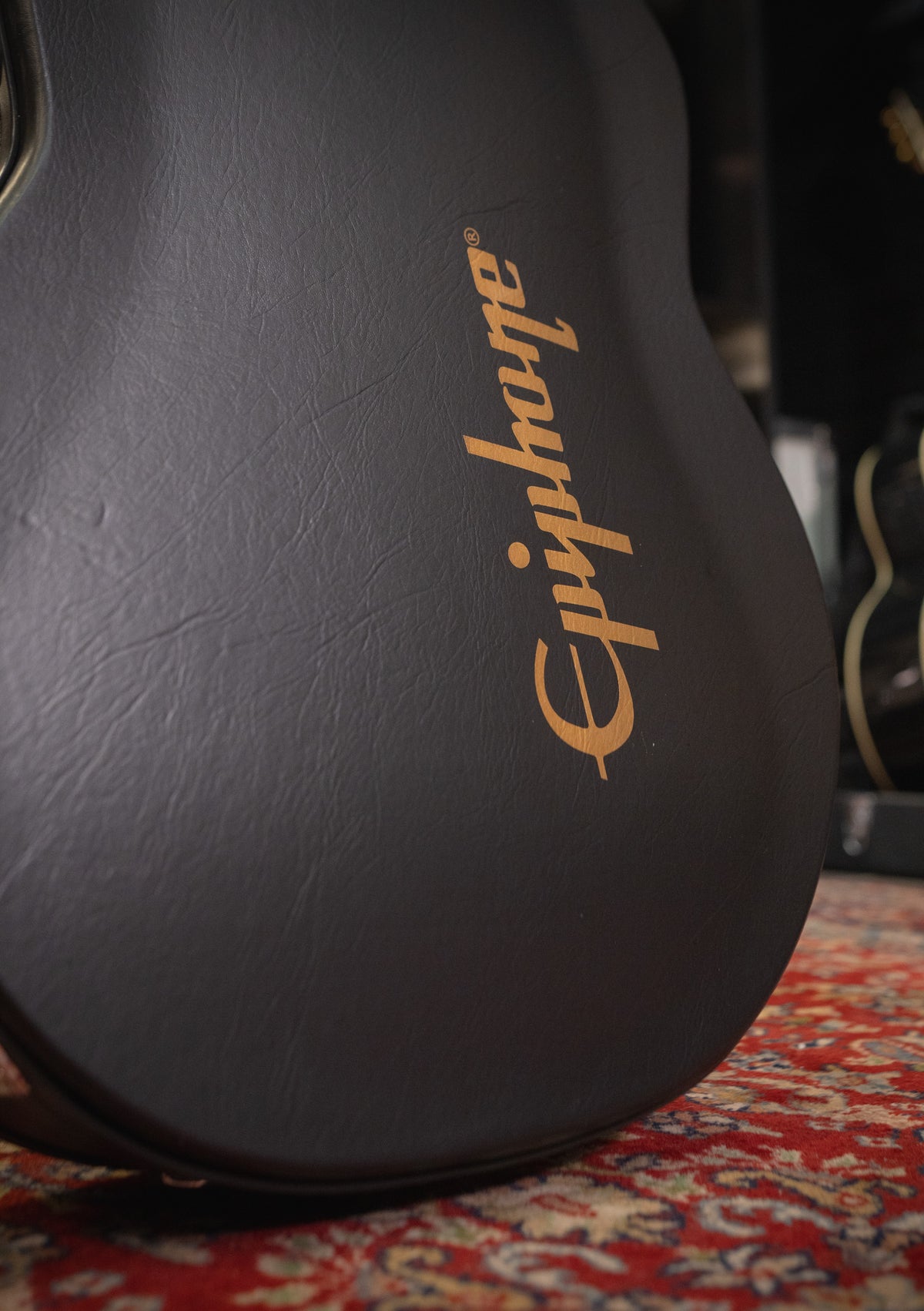 Estuche rígido Epiphone para Les Paul color negro - Hardcase