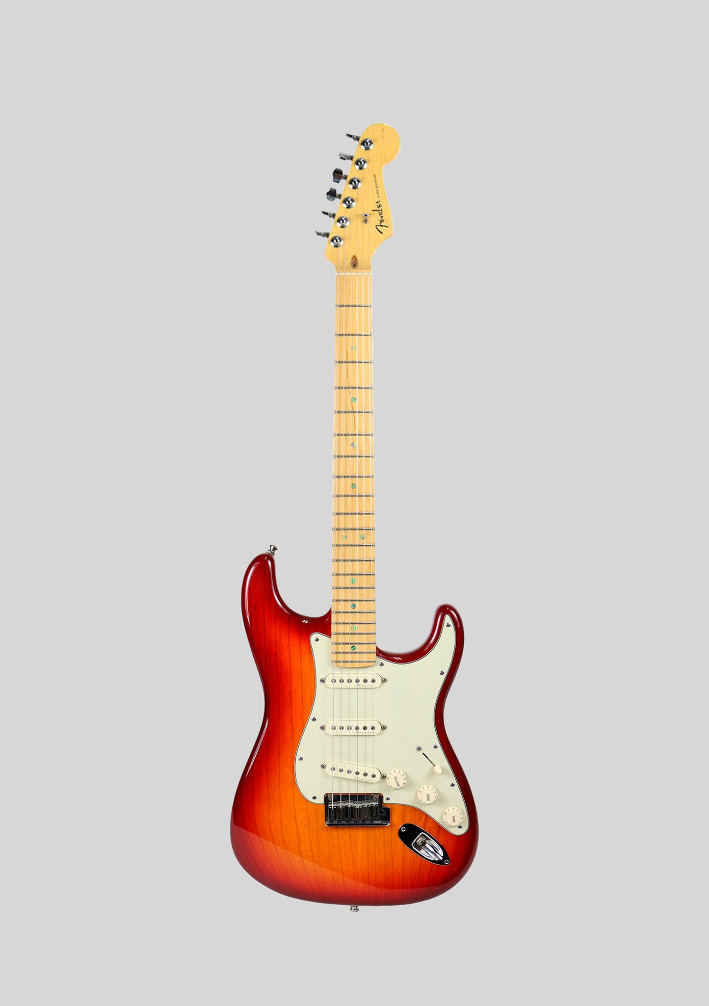 Fender American Deluxe Stratocaster® (1998-2004) Aged Cherry Burst usada año 2003 (incluye hardcase) - Guitarra eléctrica