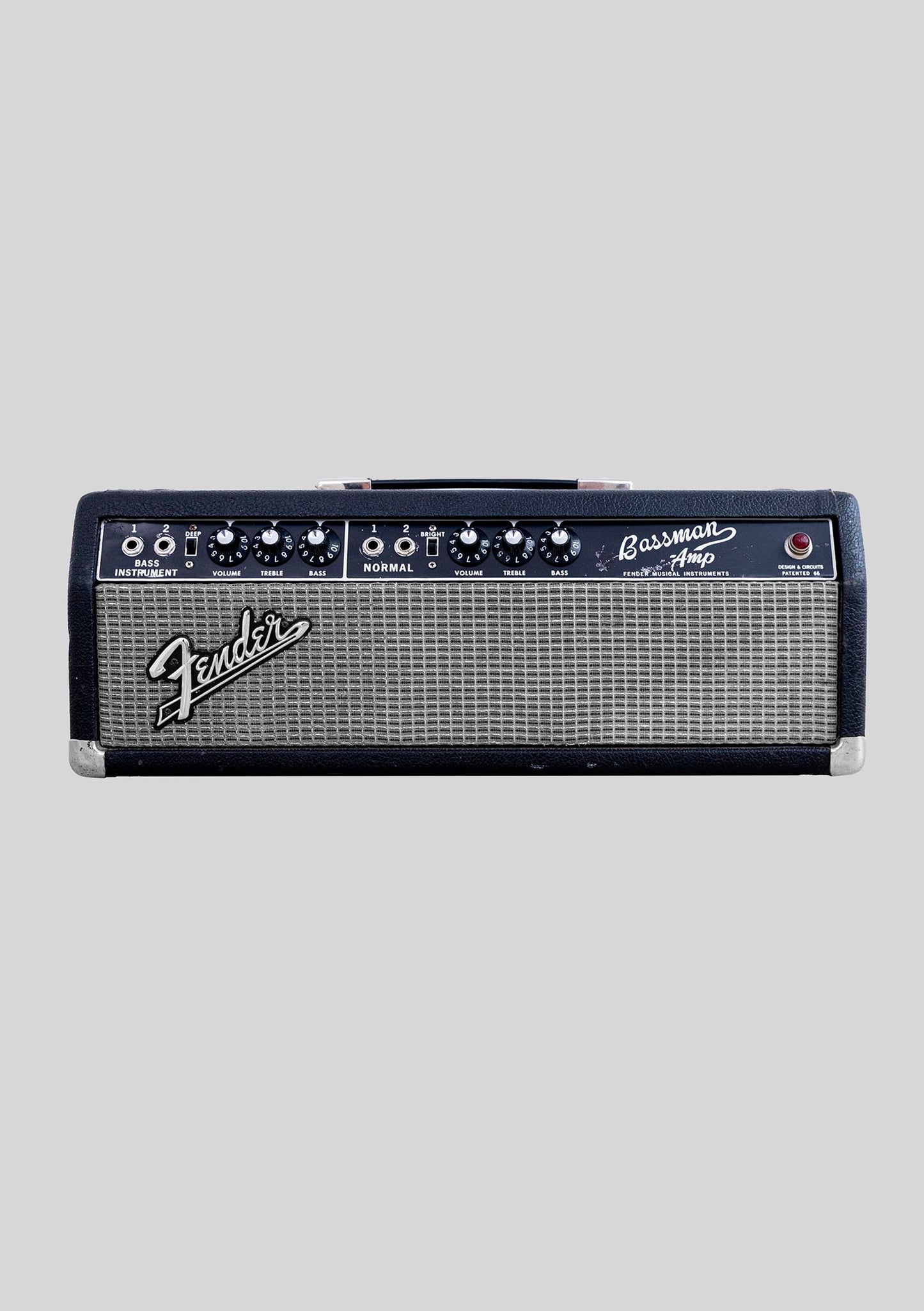 Fender Bassman Black Panel año 1967 - Amp Black usado - Amplificador de bajo