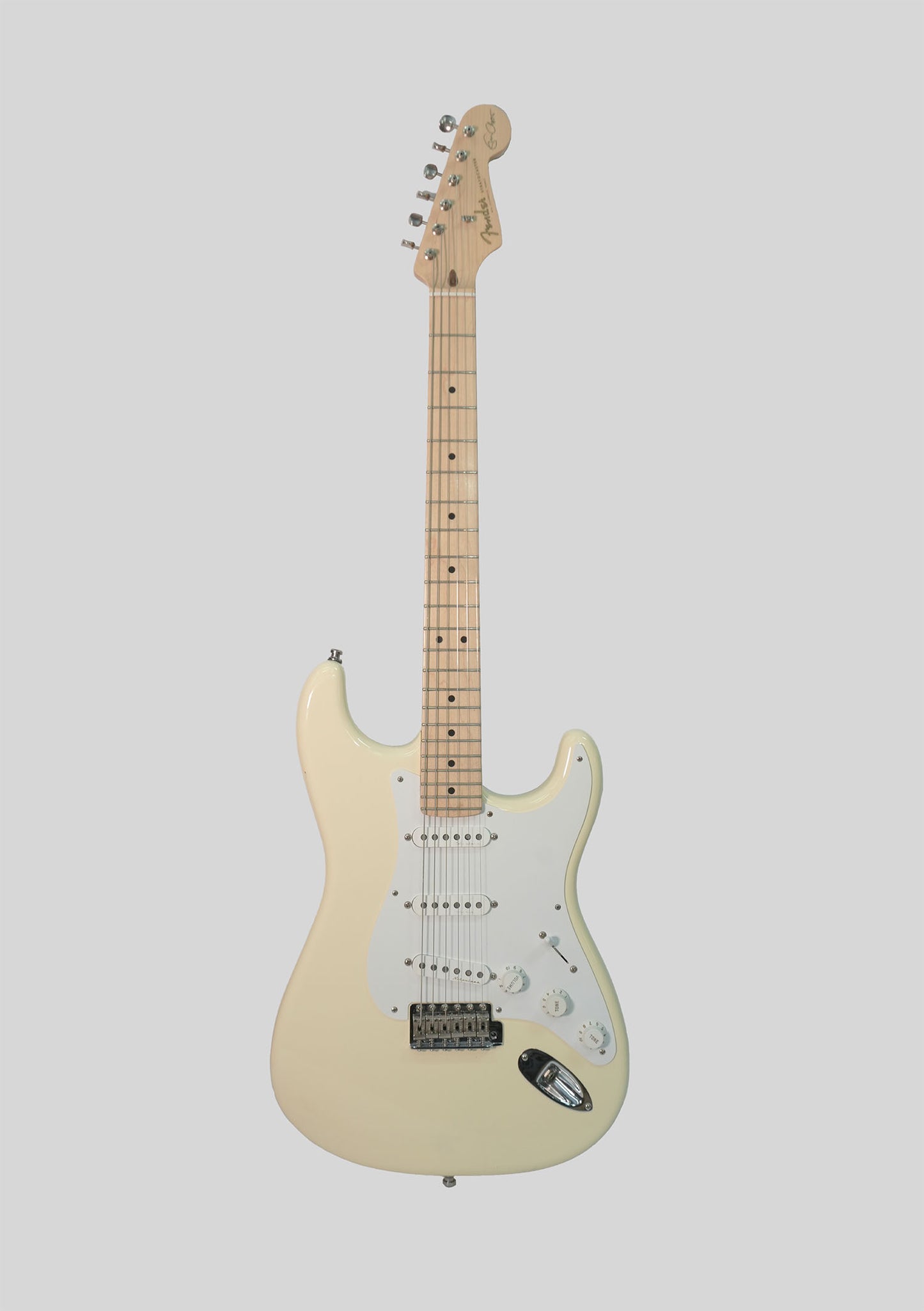 Fender Eric Clapton Stratocaster® Olympic White usada año 2015 - Guitarra eléctrica
