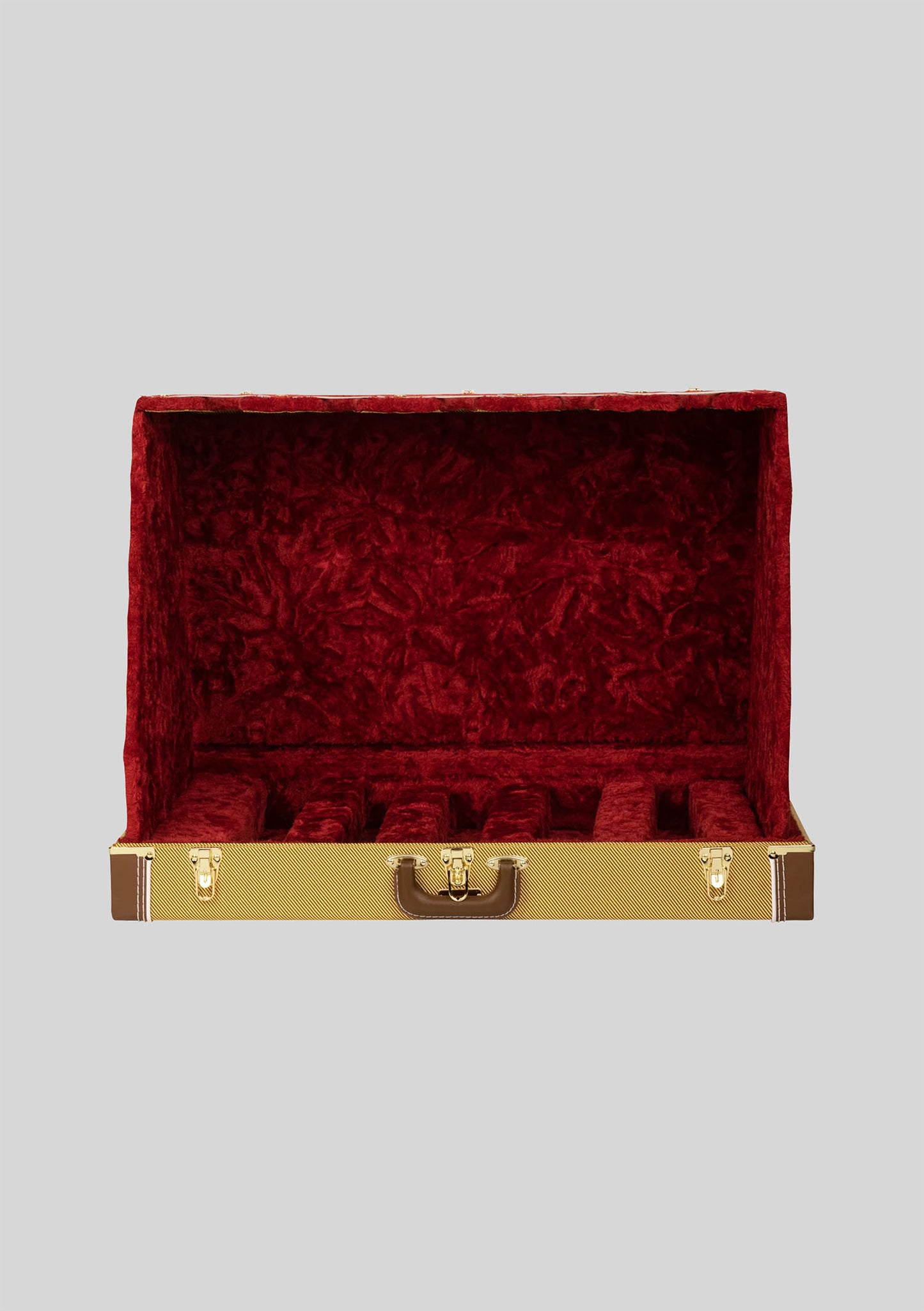 Fender Classic Series Case Stand color Tweed (amarillo)