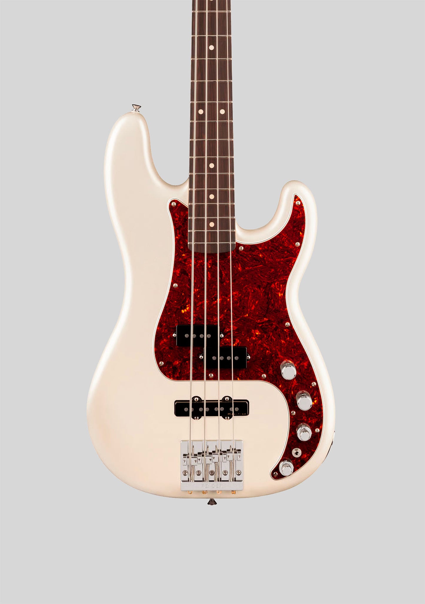 Fender Player II Modified Active Precision Bass - Olympic Pearl, Rosewood Fingerboard - Bajo eléctrico