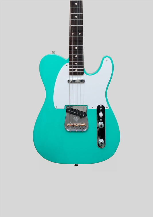 Guitarra Eléctrica Fender Postmodern Custom Shop Telecaster surf green año 2014