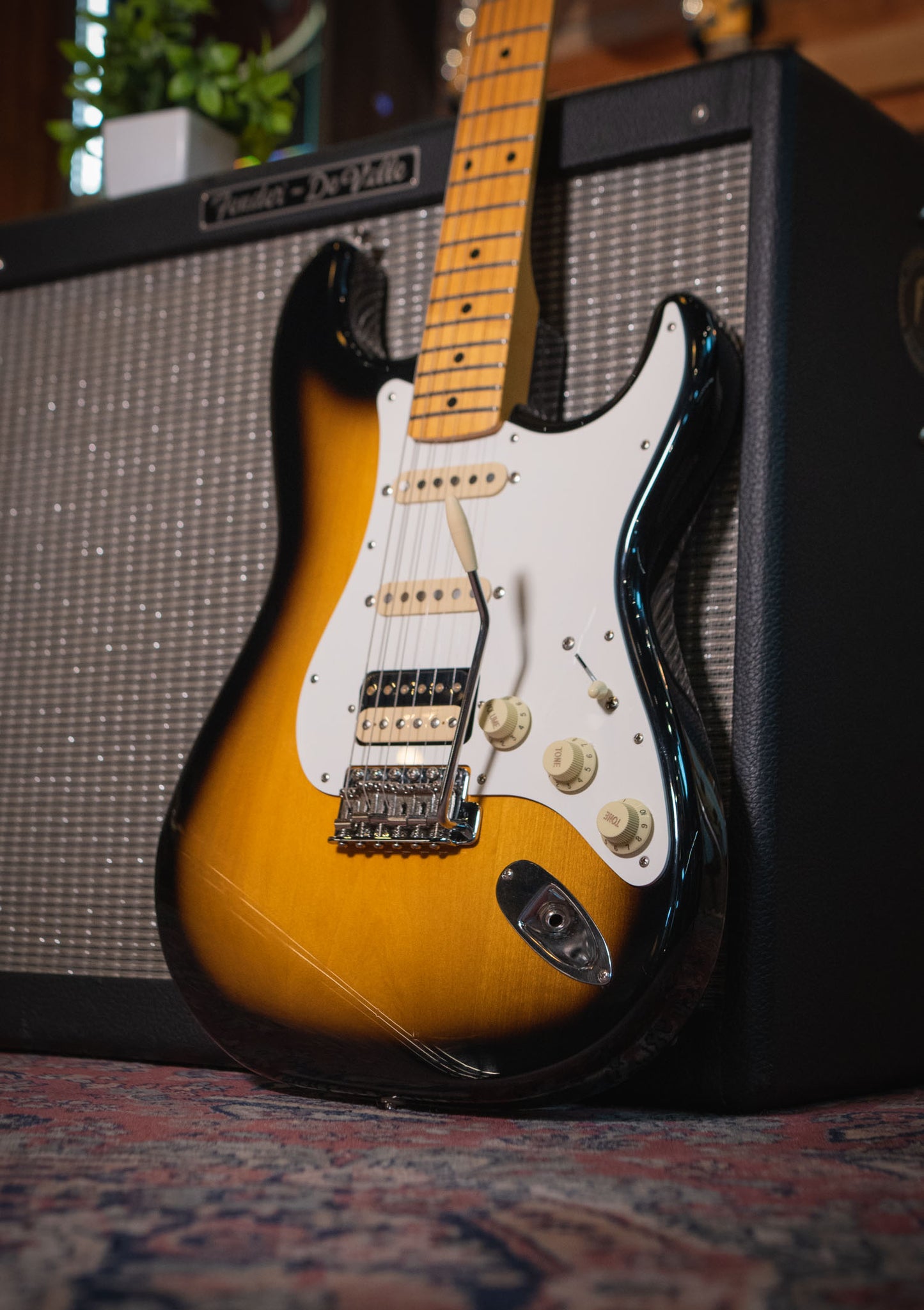 Fender JV Modified '50s Stratocaster 2 Color Sunburst made in Japan año 2023 incluye hard case - Guitarra eléctrica - usado