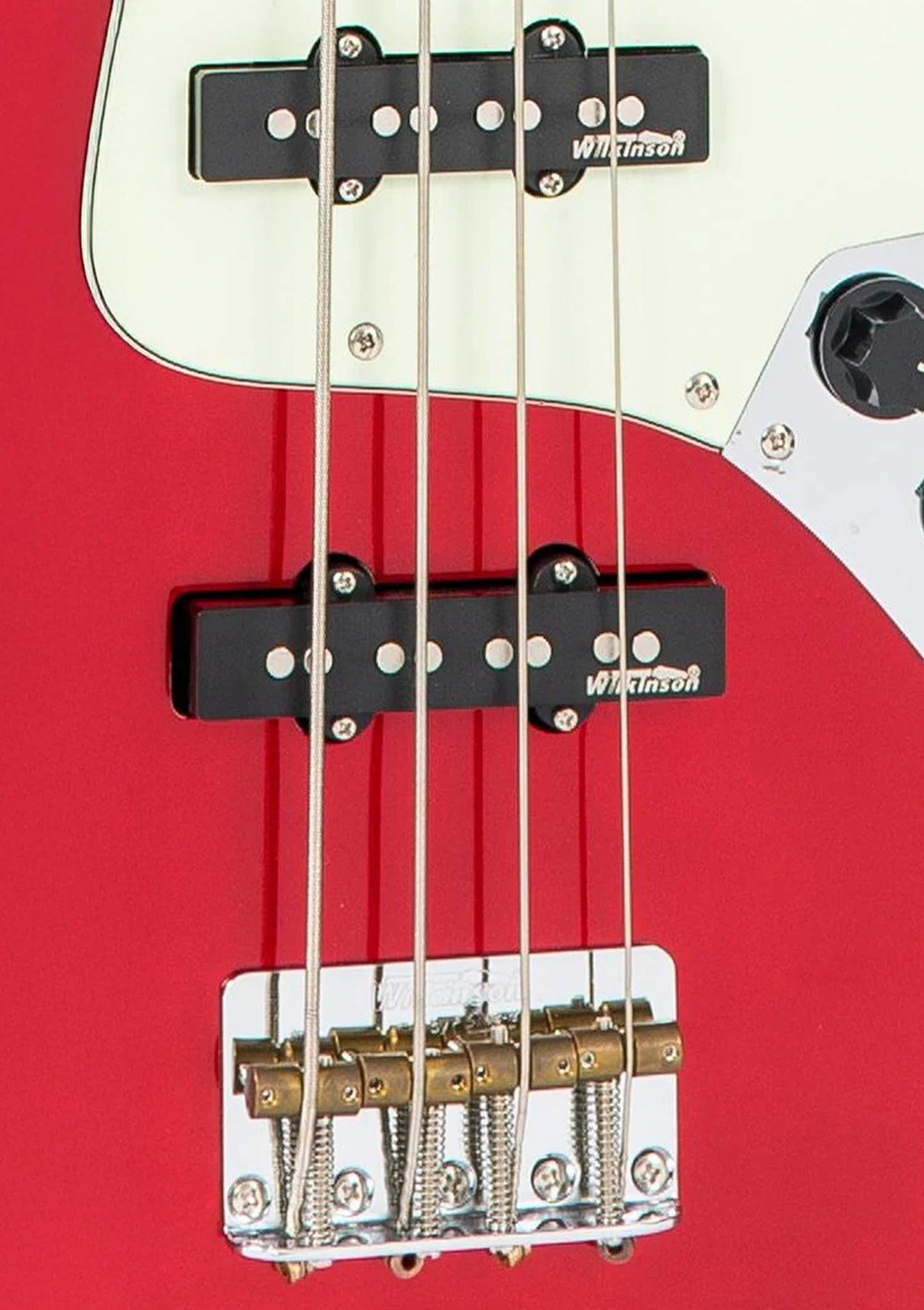Vintage VJ74 - Candy Apple Red - Bajo eléctrico