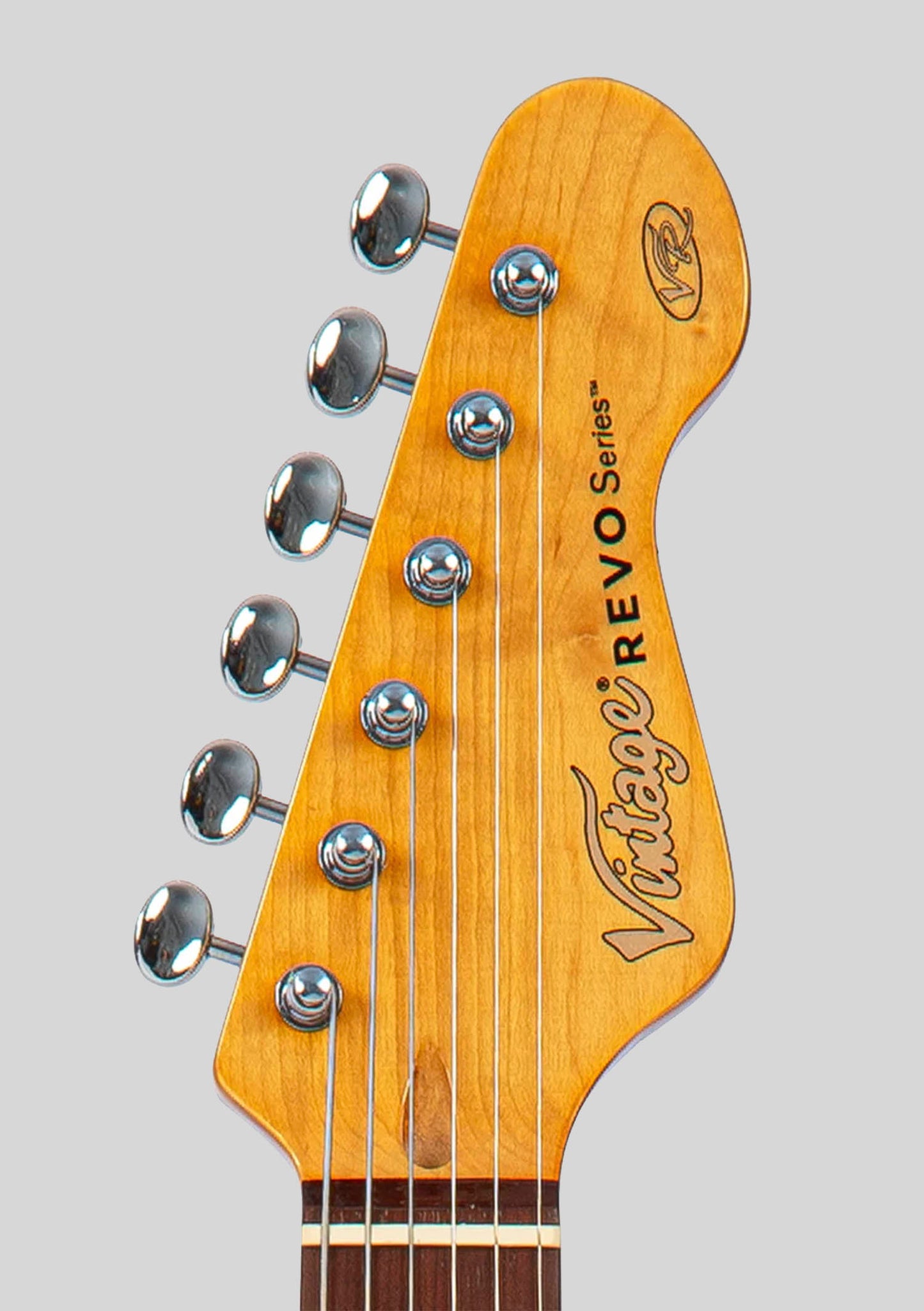 Vintage Revo Series Colt SS Twin - Baywin Blue - Guitarra eléctrica