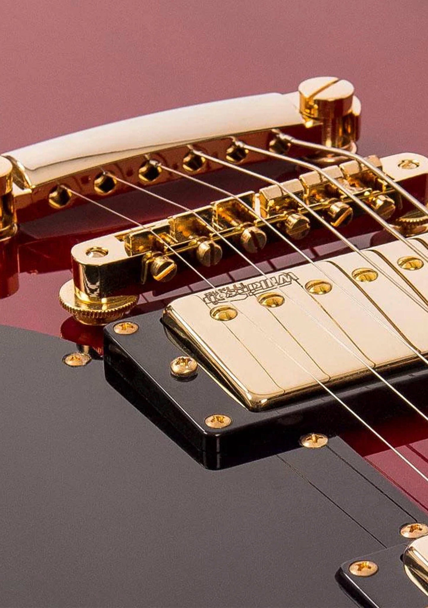 Vintage VS6-H/Ware - Cherry - Guitarra eléctrica