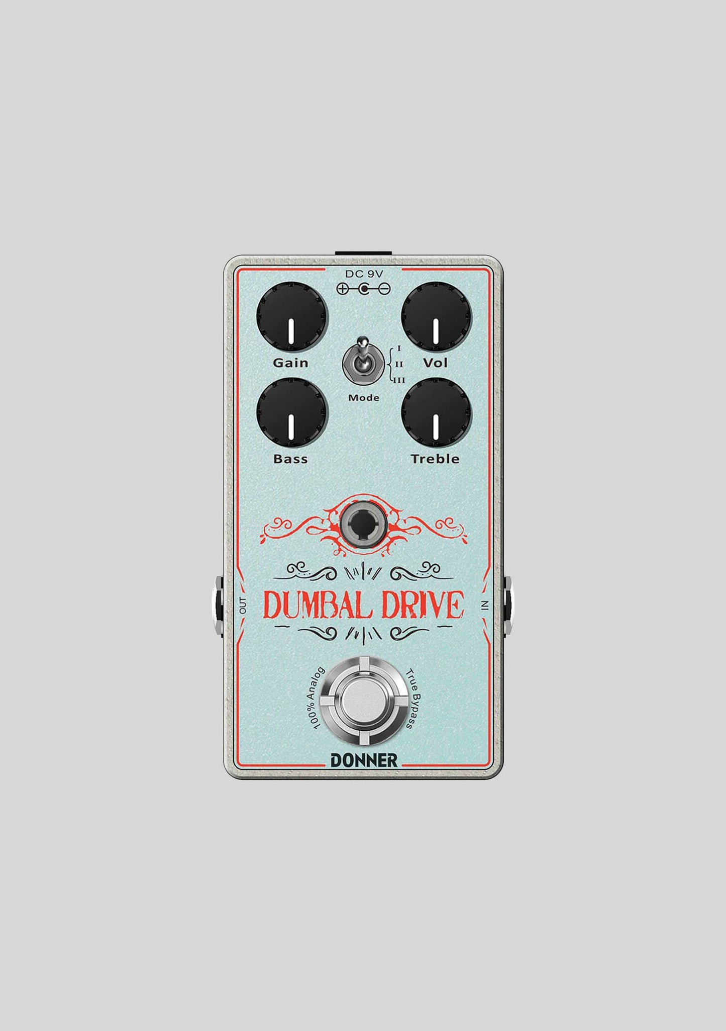 Pedal de FX Overdrive Donner 'Dumbal Drive'