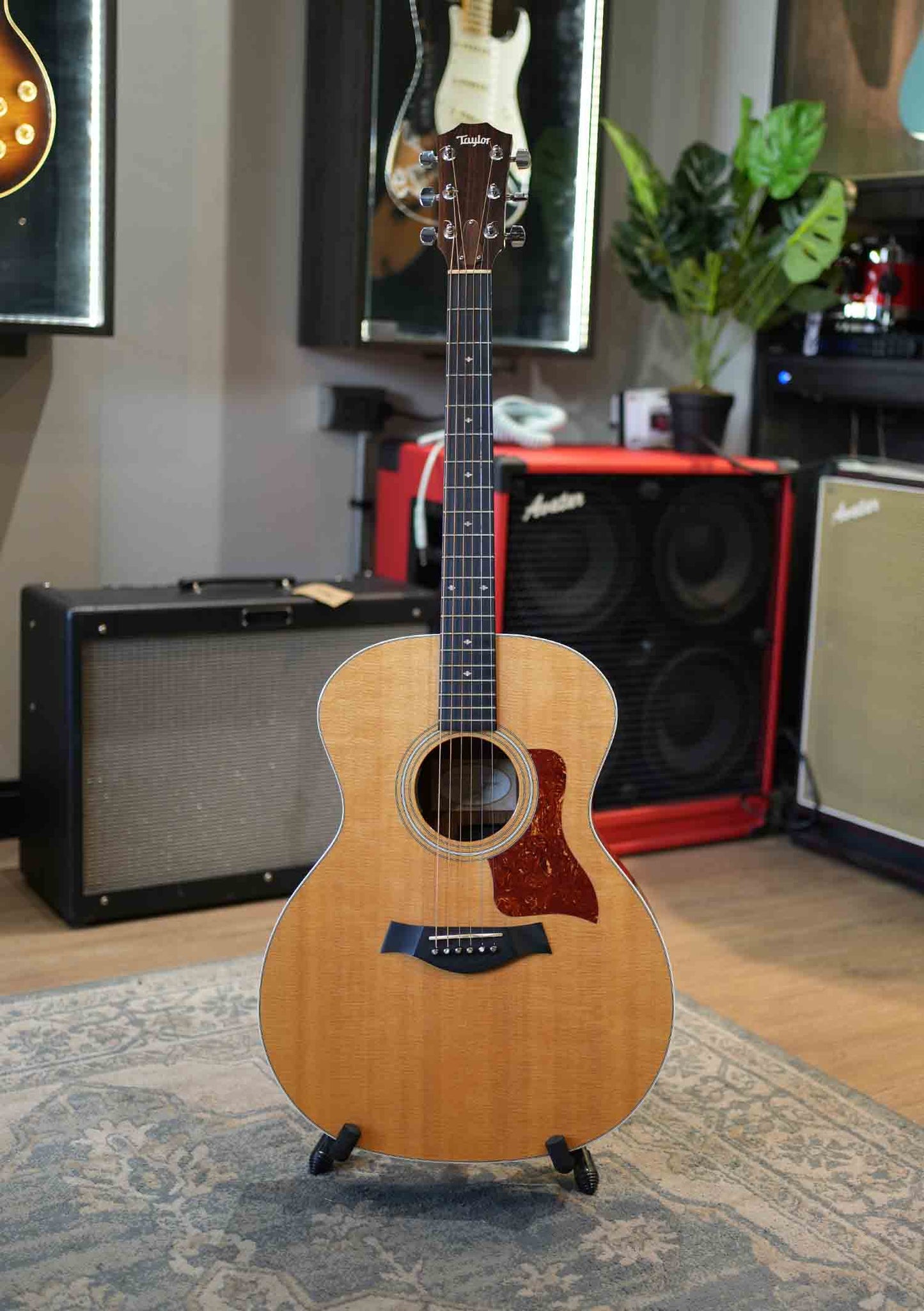 Taylor 214DLX electroacústica fishman Matrix infinity pickup usada año 2015 - Guitarra electroacústica
