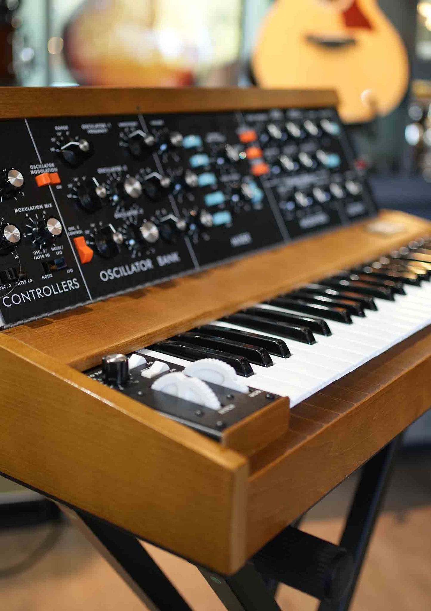 Sintetizador análogo Moog Minimoog Model D usado, año 2018