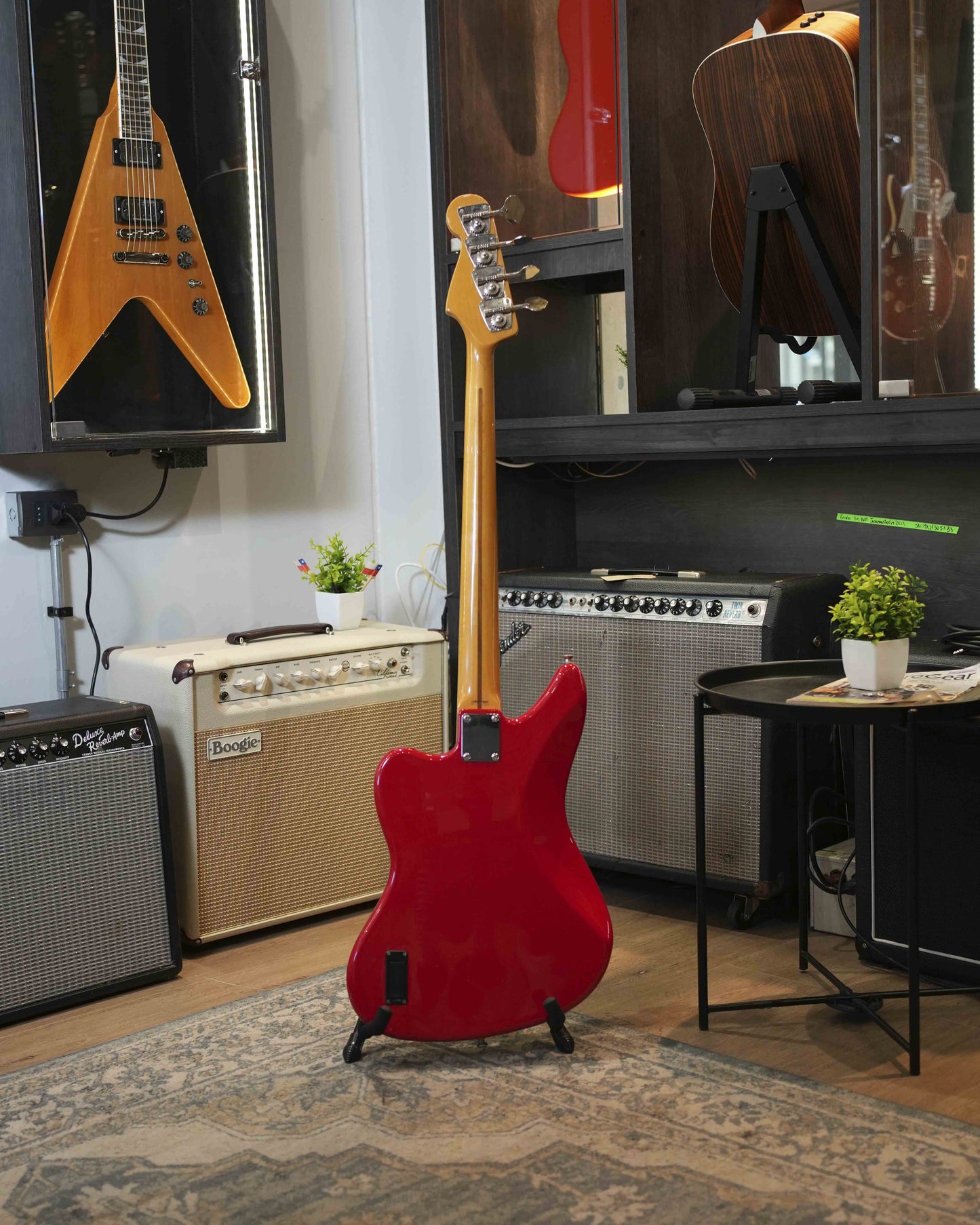 Fender Jaguar Bass 2006 Hot Rod Red - Bajo eléctrico