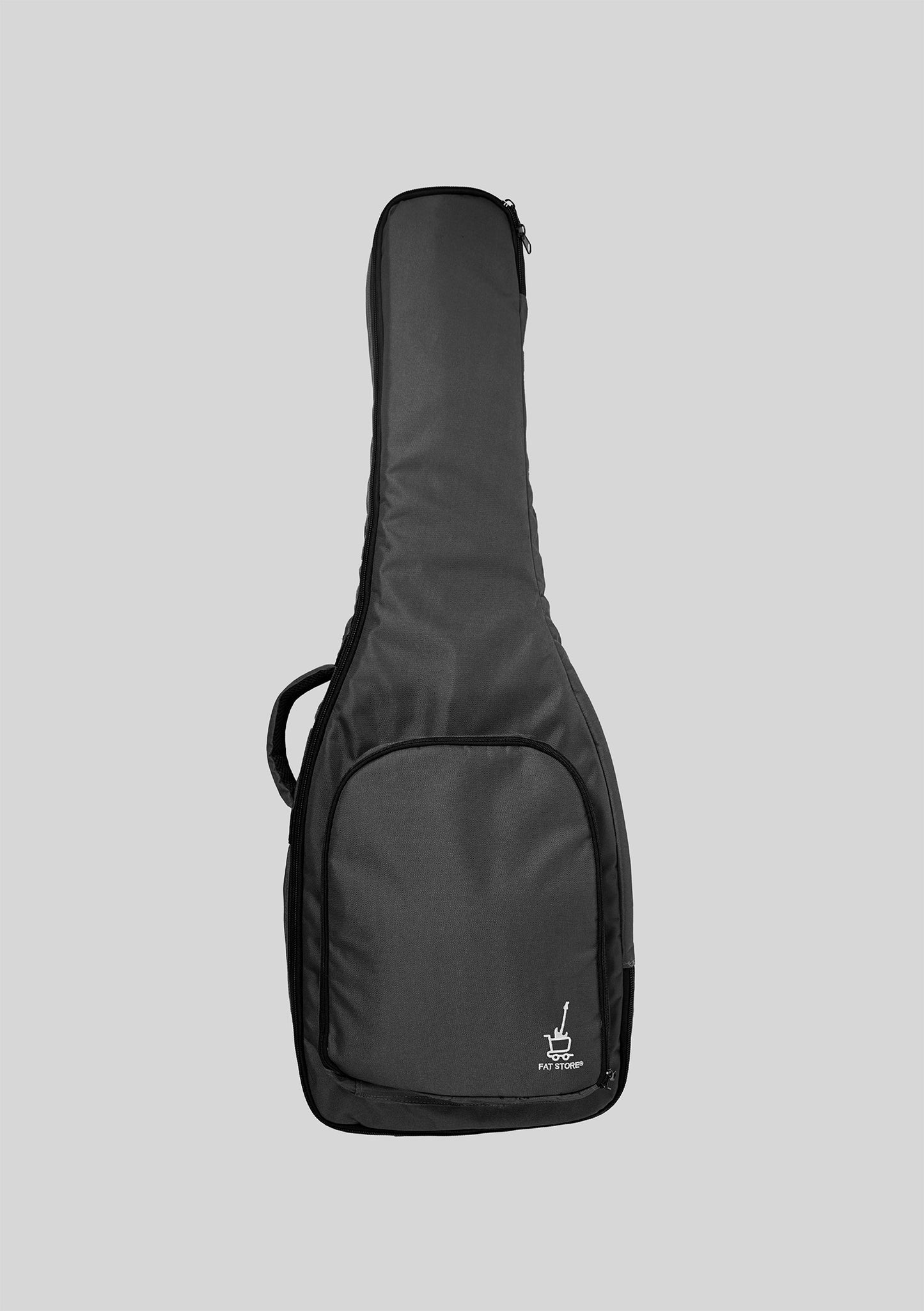 Funda de guitarra eléctrica acolchada Fat - color gris