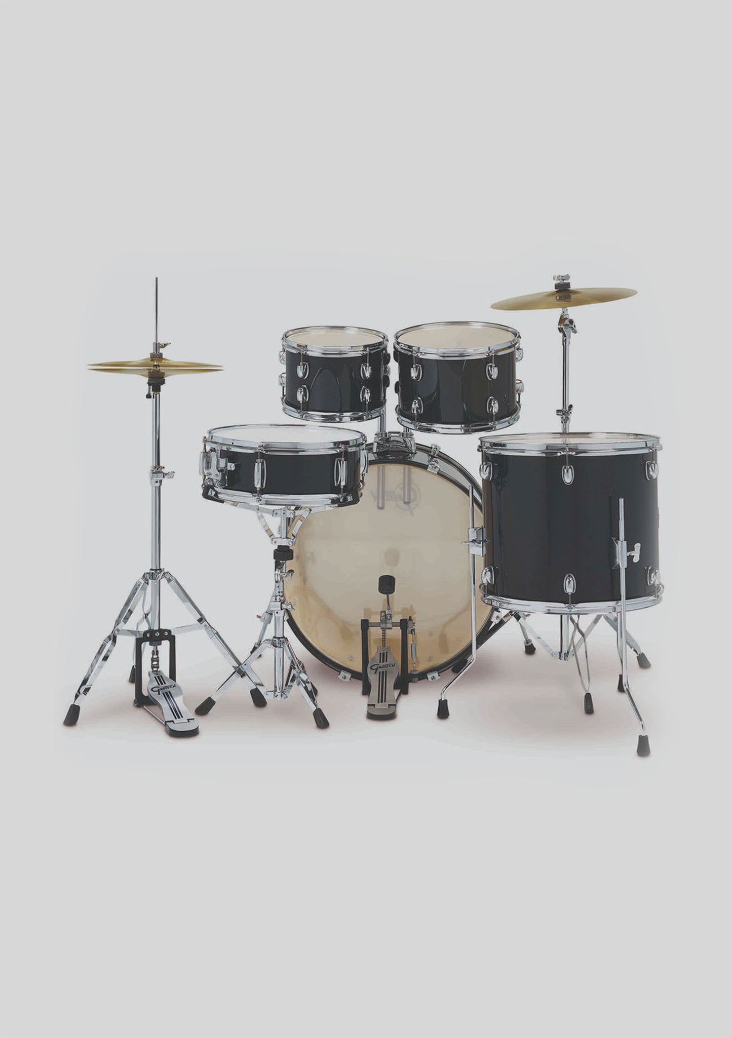 Gretsch renegade 10,12,16,22,14x5,5 black mist - Batería acústica