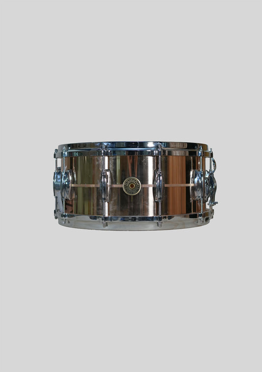 Caja Gretsch Drums Solid Phosphorus Bronze Snare Drum 14x6.5 usada